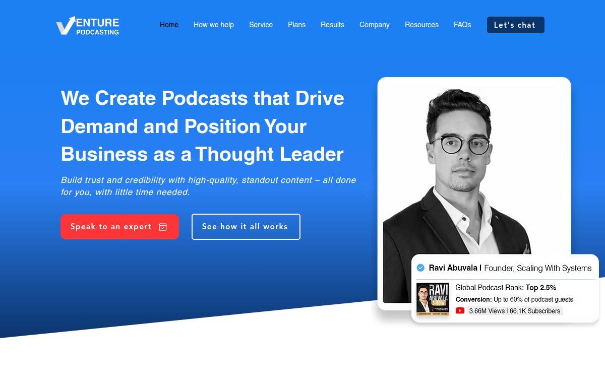 Venture Podcasting