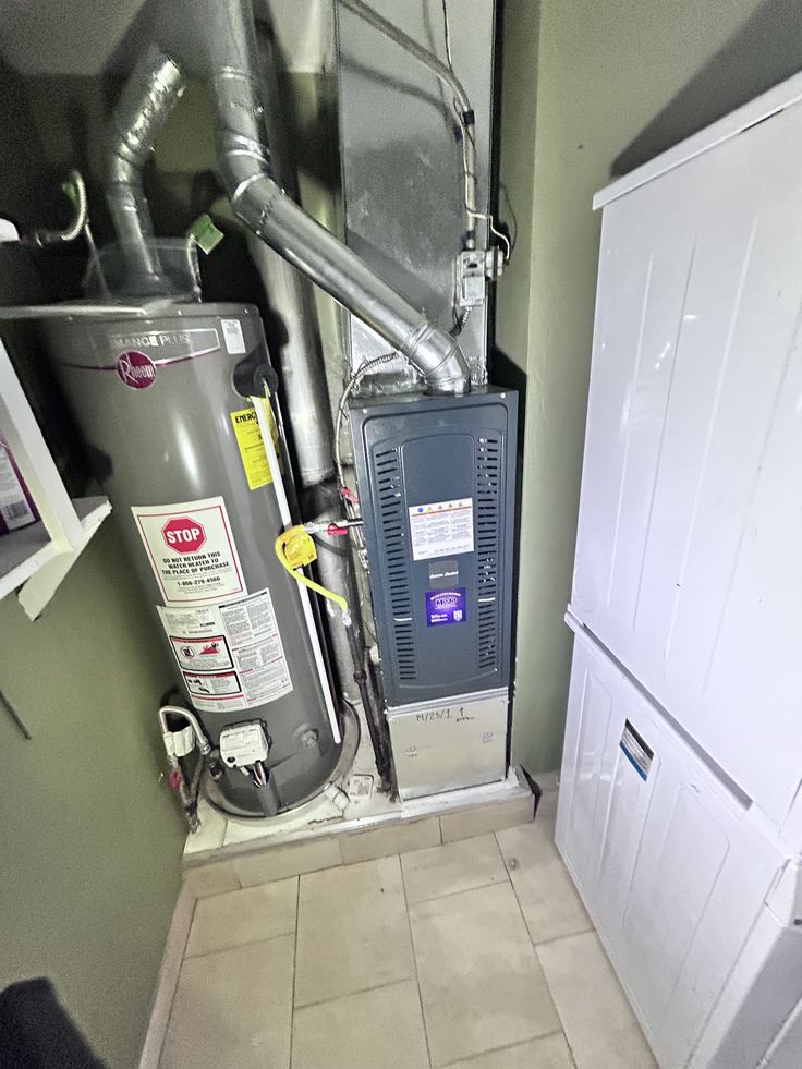 Brian and Hunter with MoJo Home Service truck in the background