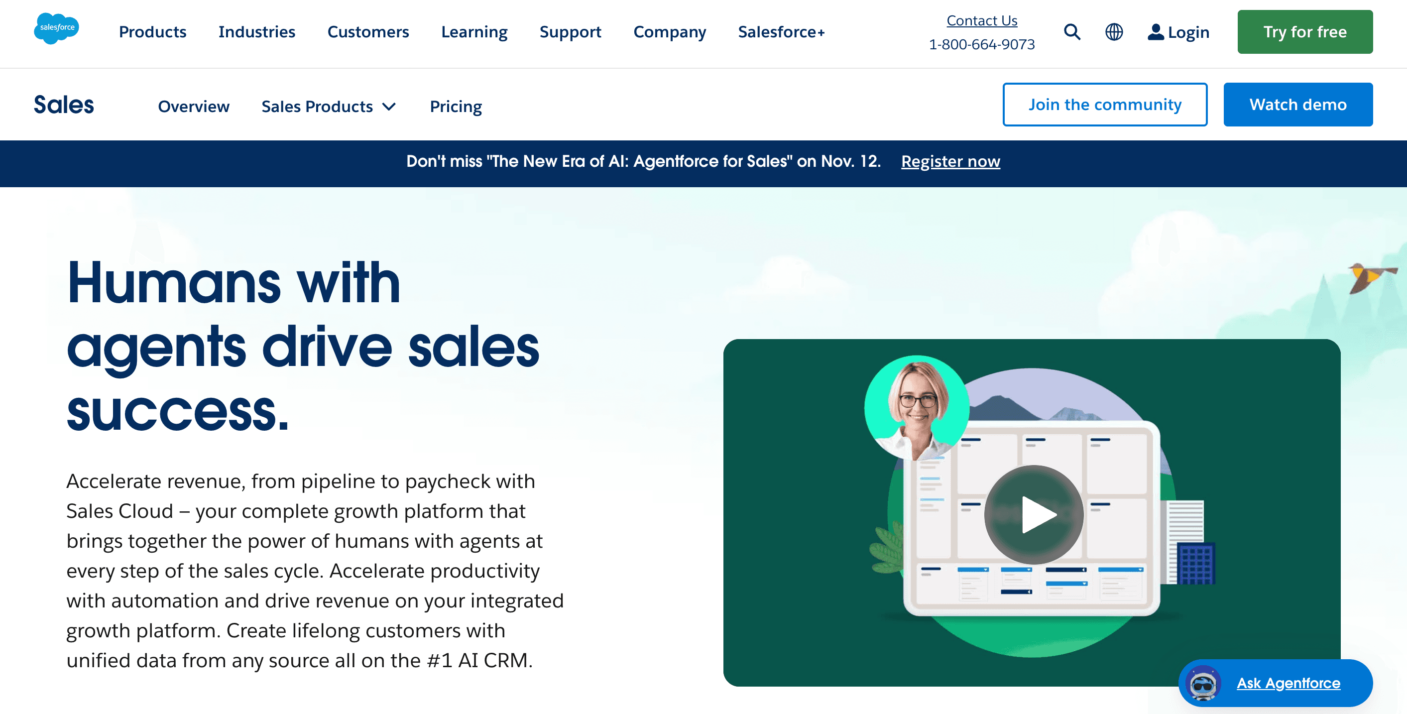 Salesforce sales cloud