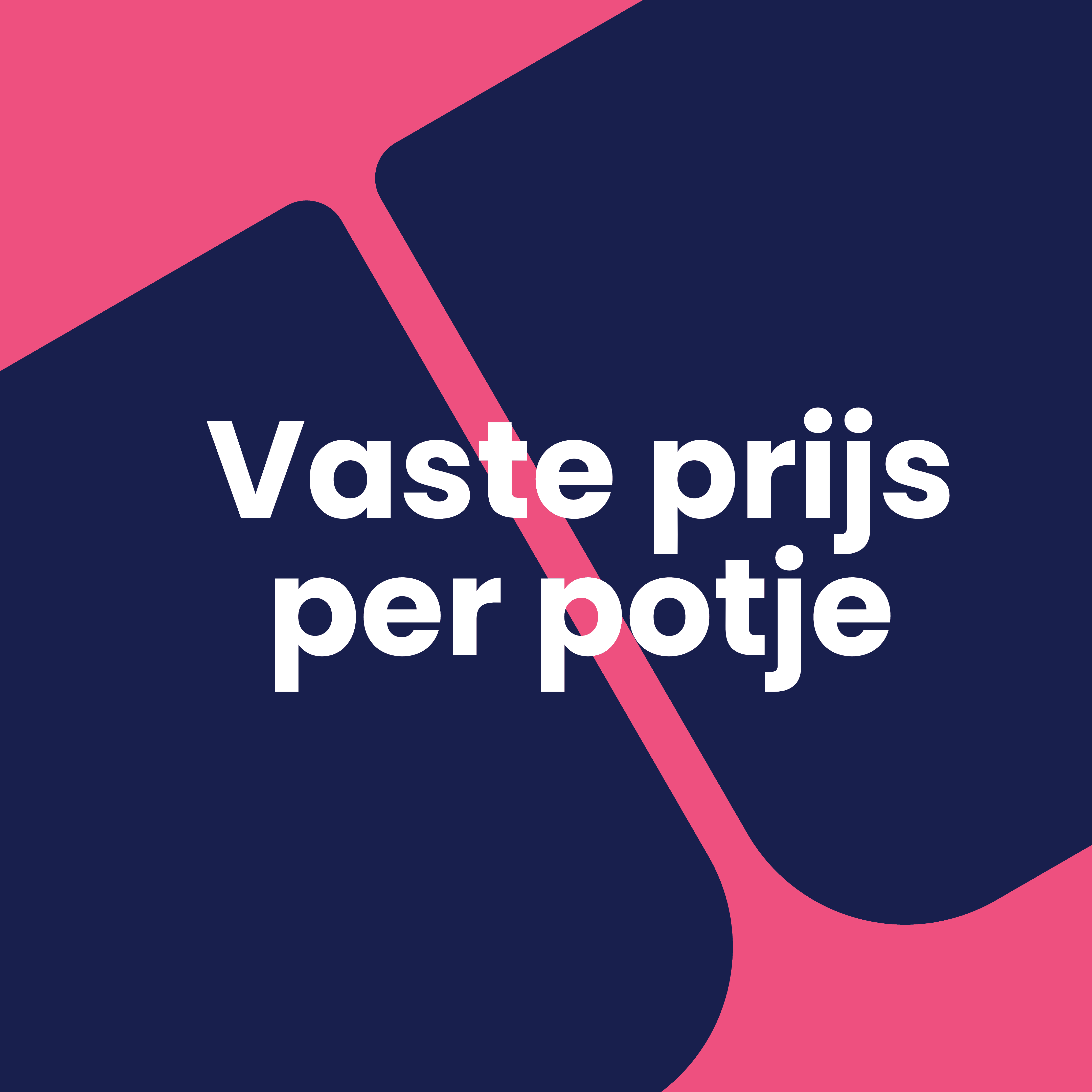 Prijs per potje