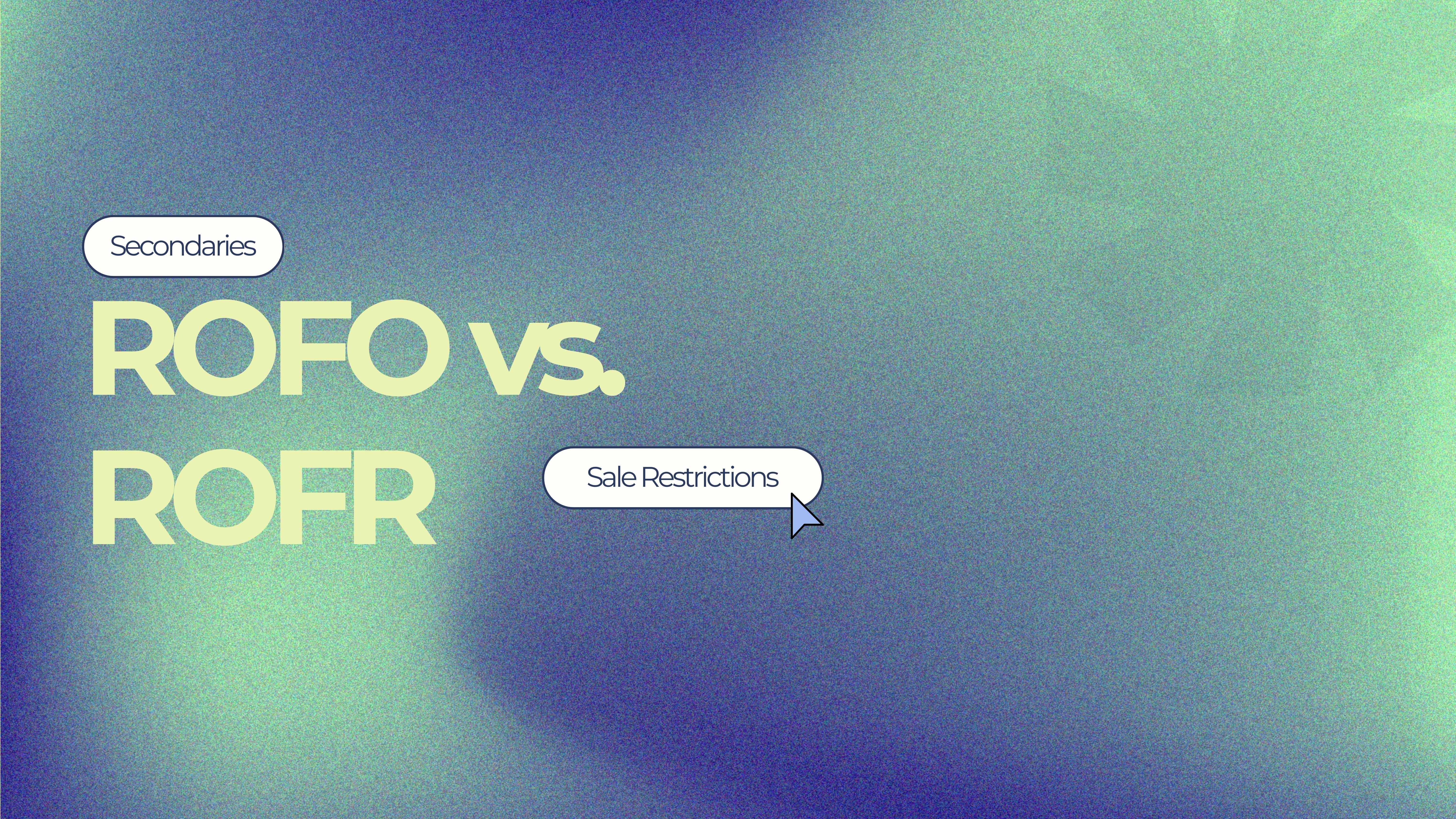 ROFO vs ROFR: Navigating Secondary Sale Restrictions in India (2026)