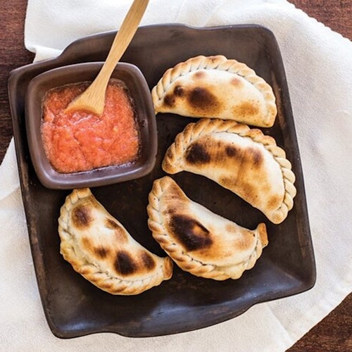 Our final result: Empanadas! Just to enjoy.