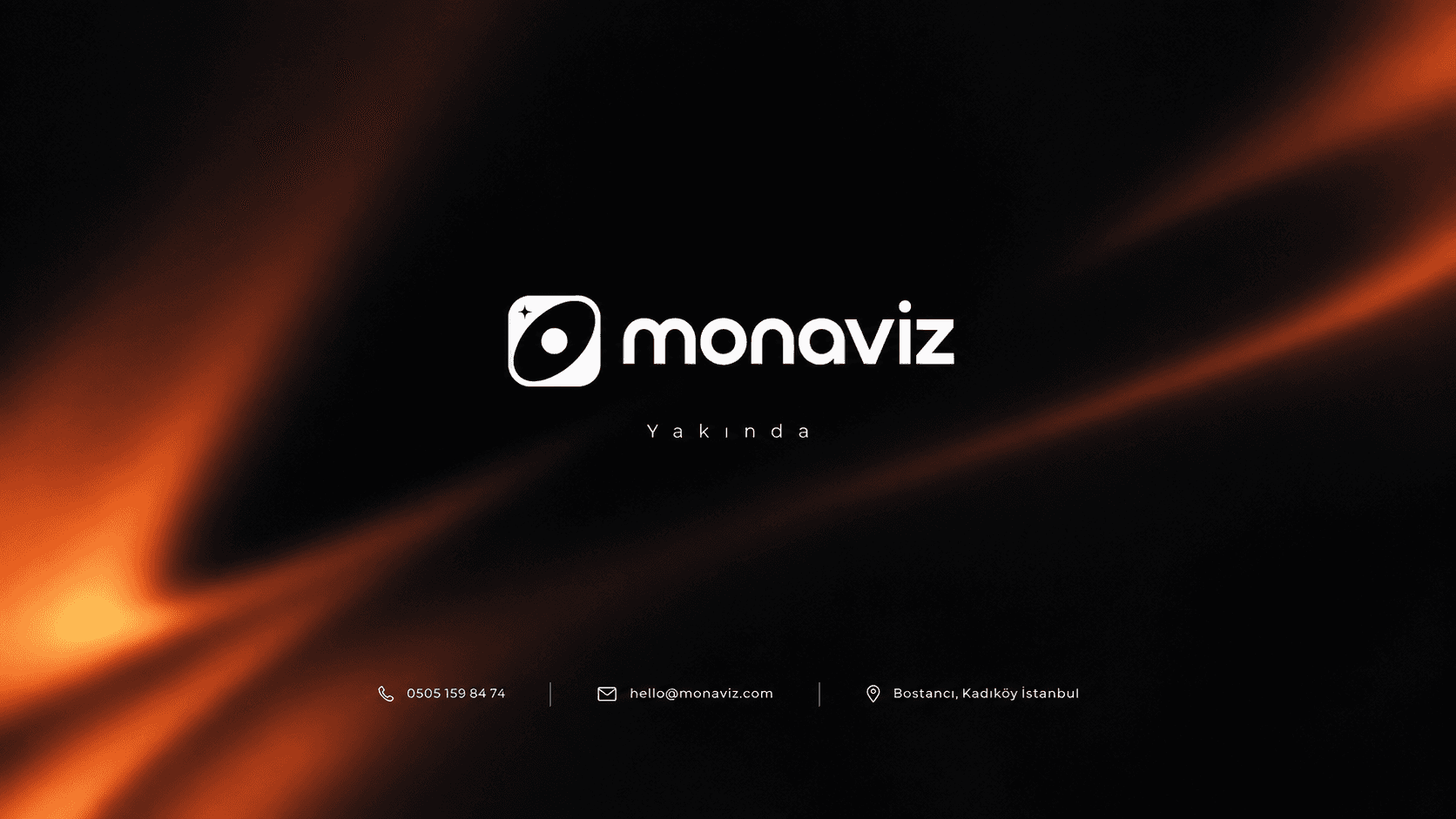 Monaviz Yakında — 0505 159 84 74, hello@monaviz.com, Bostancı, Kadıköy İstanbul