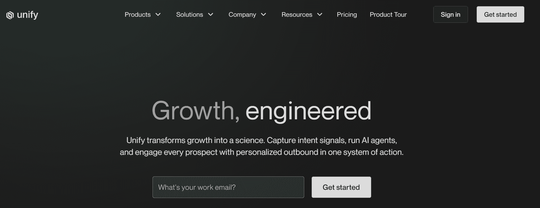 unify - Top AI Agents for Go-to-market Strategies