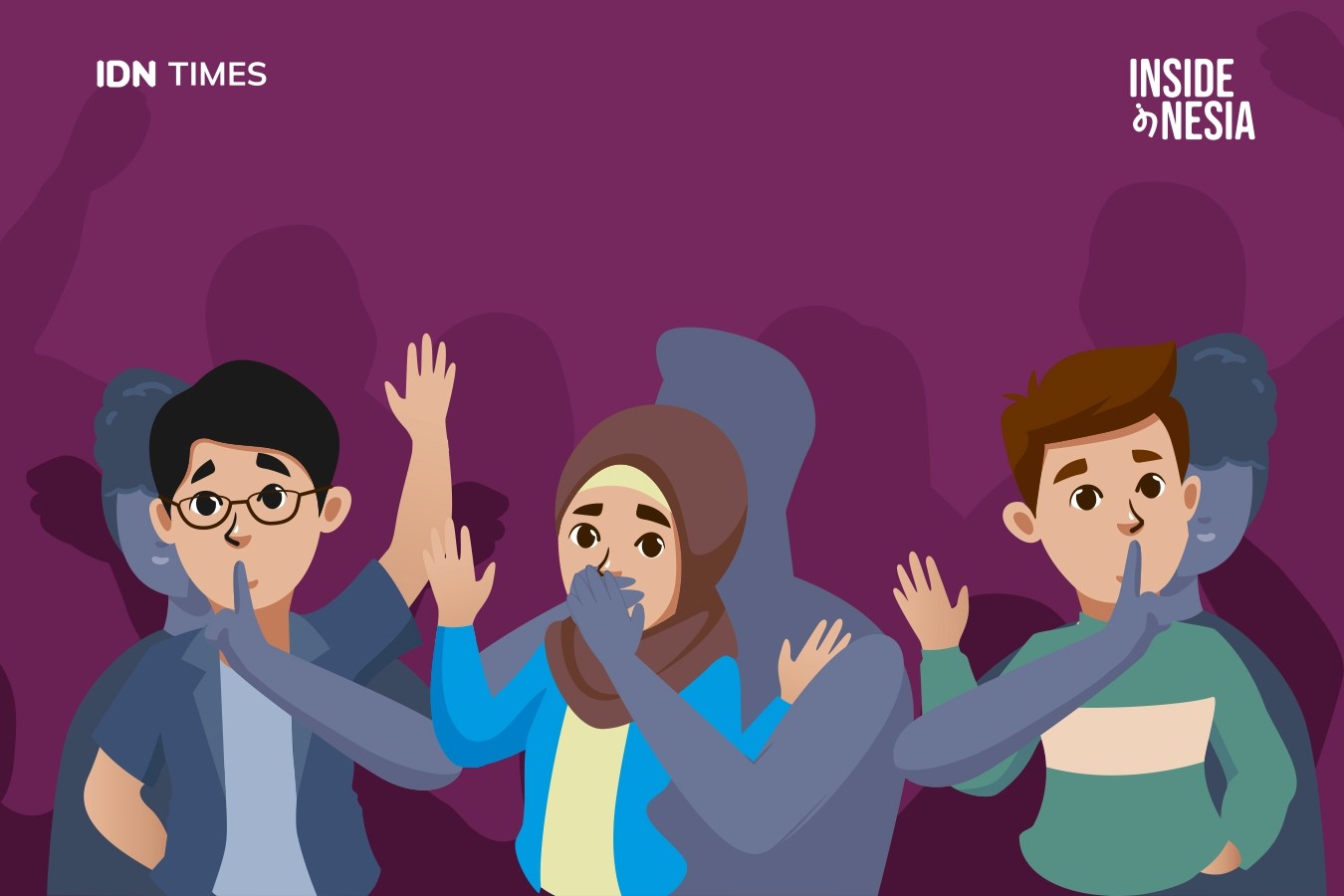 Ancaman berdemokrasi, kebebasan bicara dan berpendapat di Indonesia