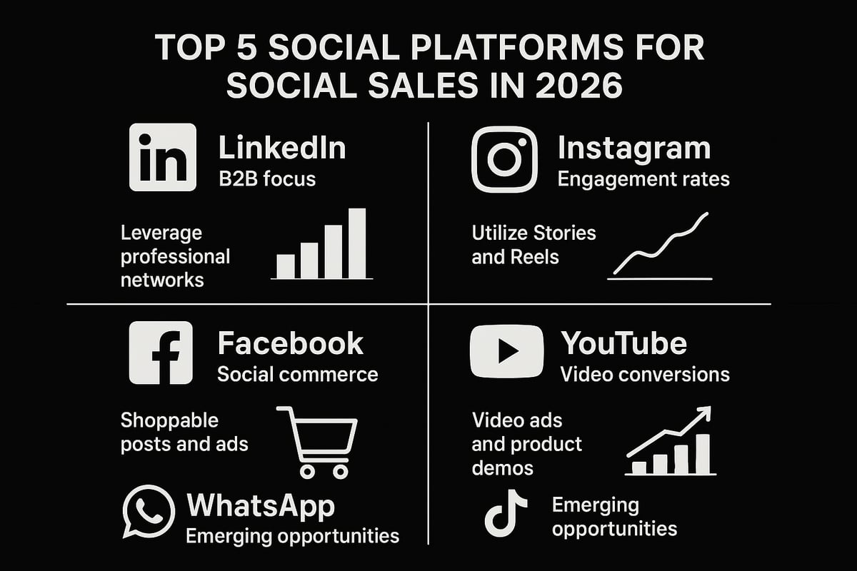 Platform-Specific Social Sales Tactics for 2026