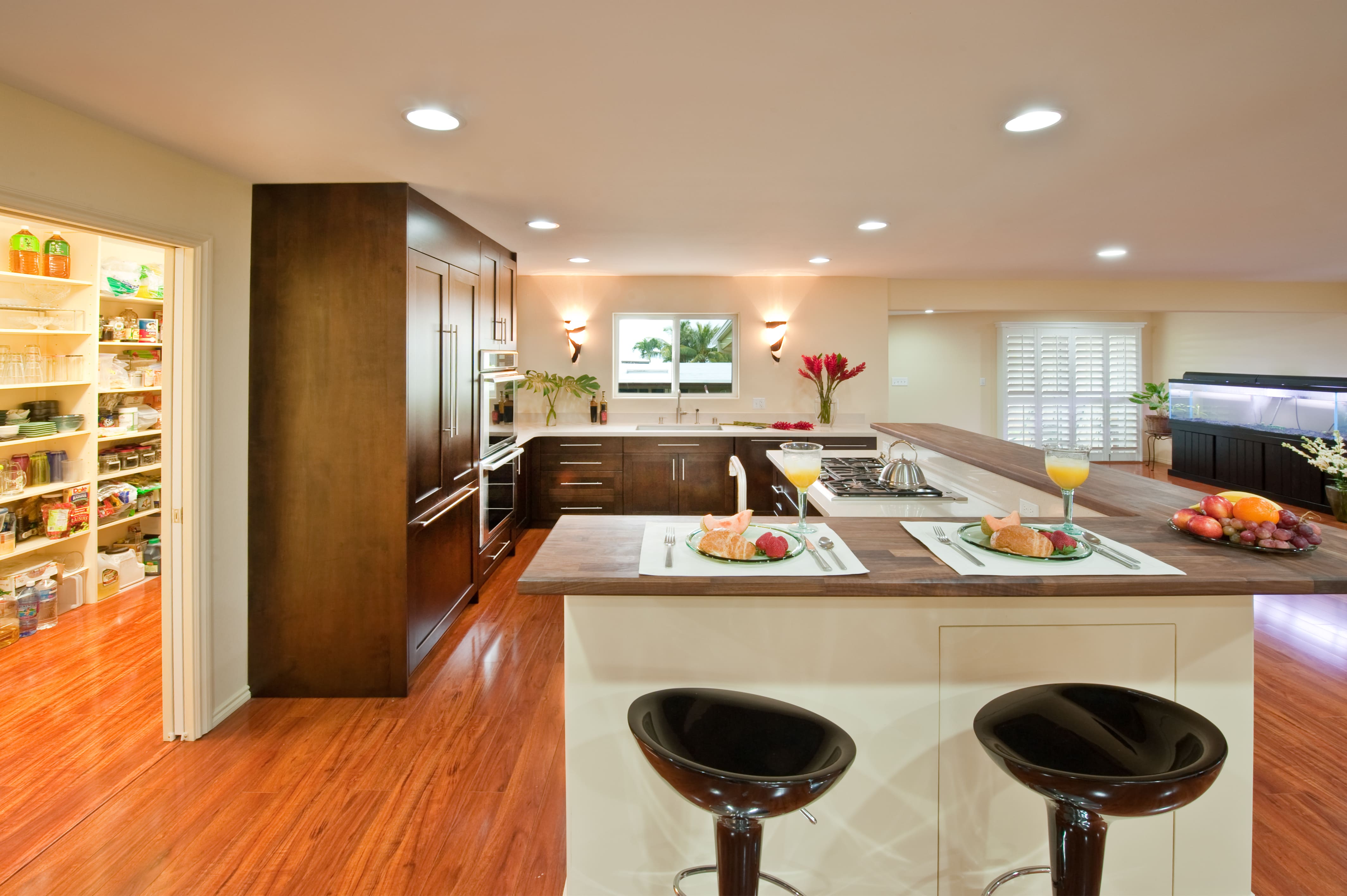 Minimalist Staircase Scene