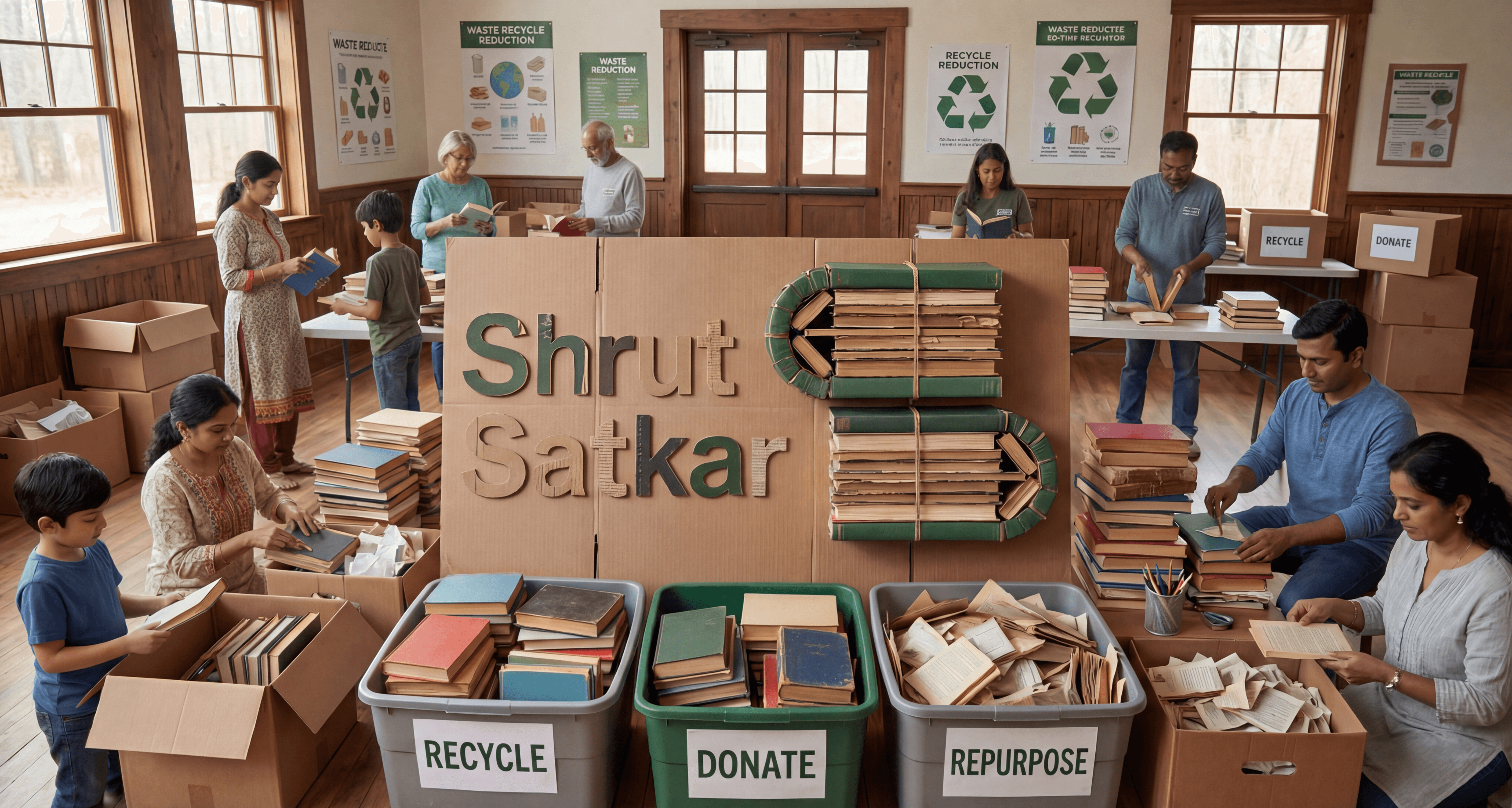 five children smiling while doing peace hand sign