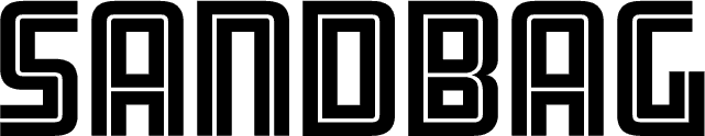 Sandbag merchandise logo