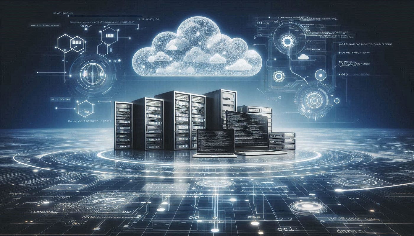 A picture of data storage servers