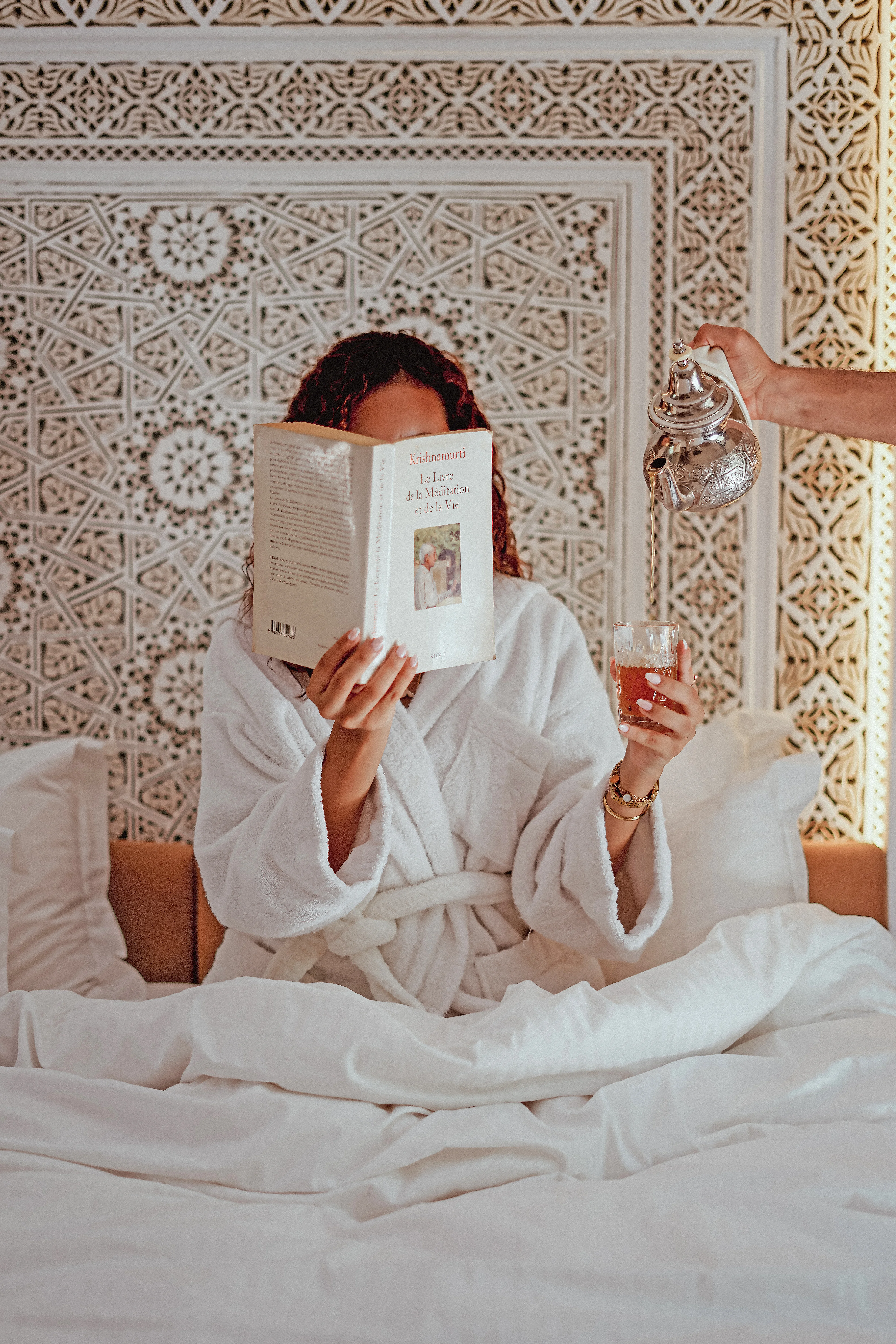 Woman portrait in yacht
