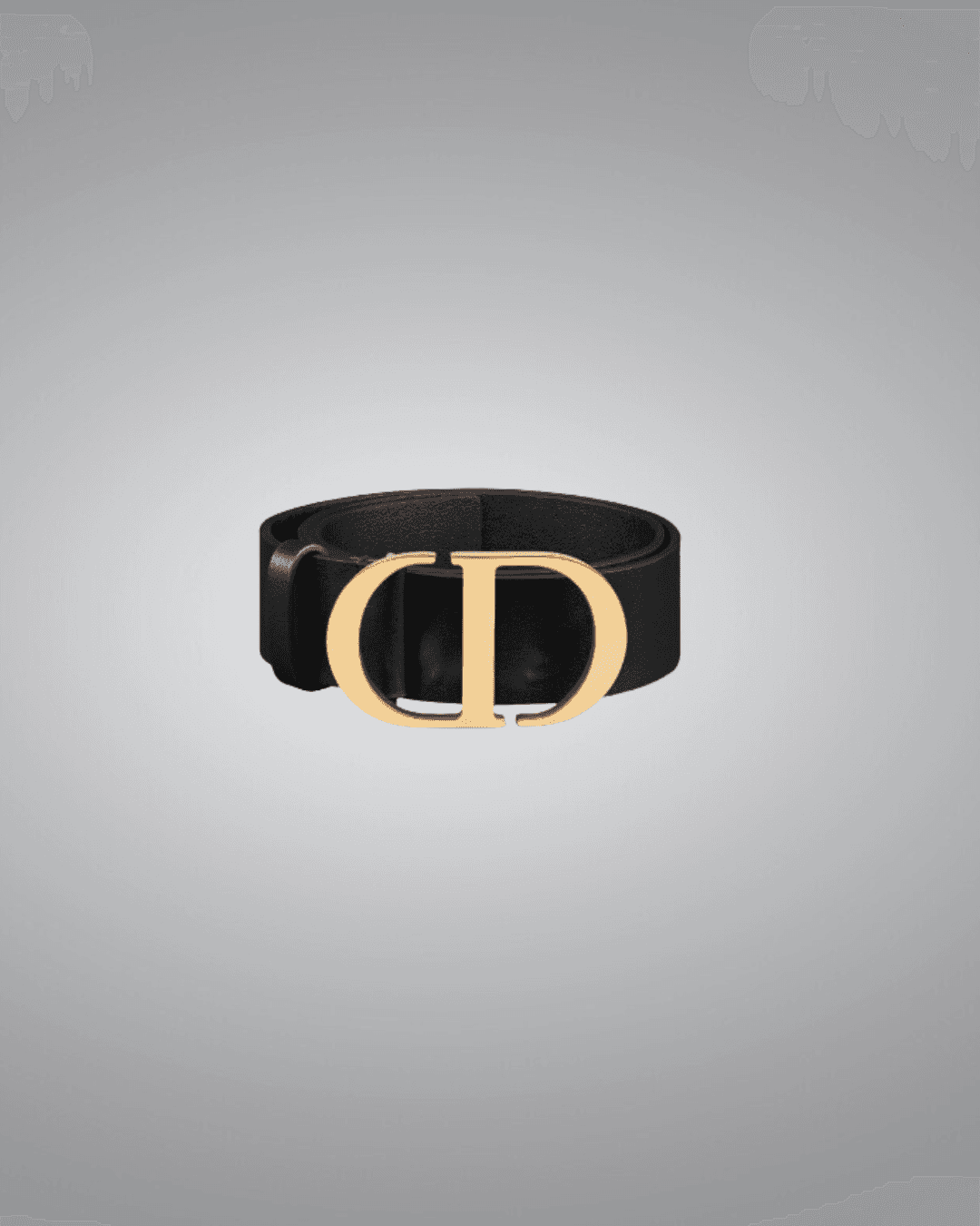 Dior  Belt in Black 35mm