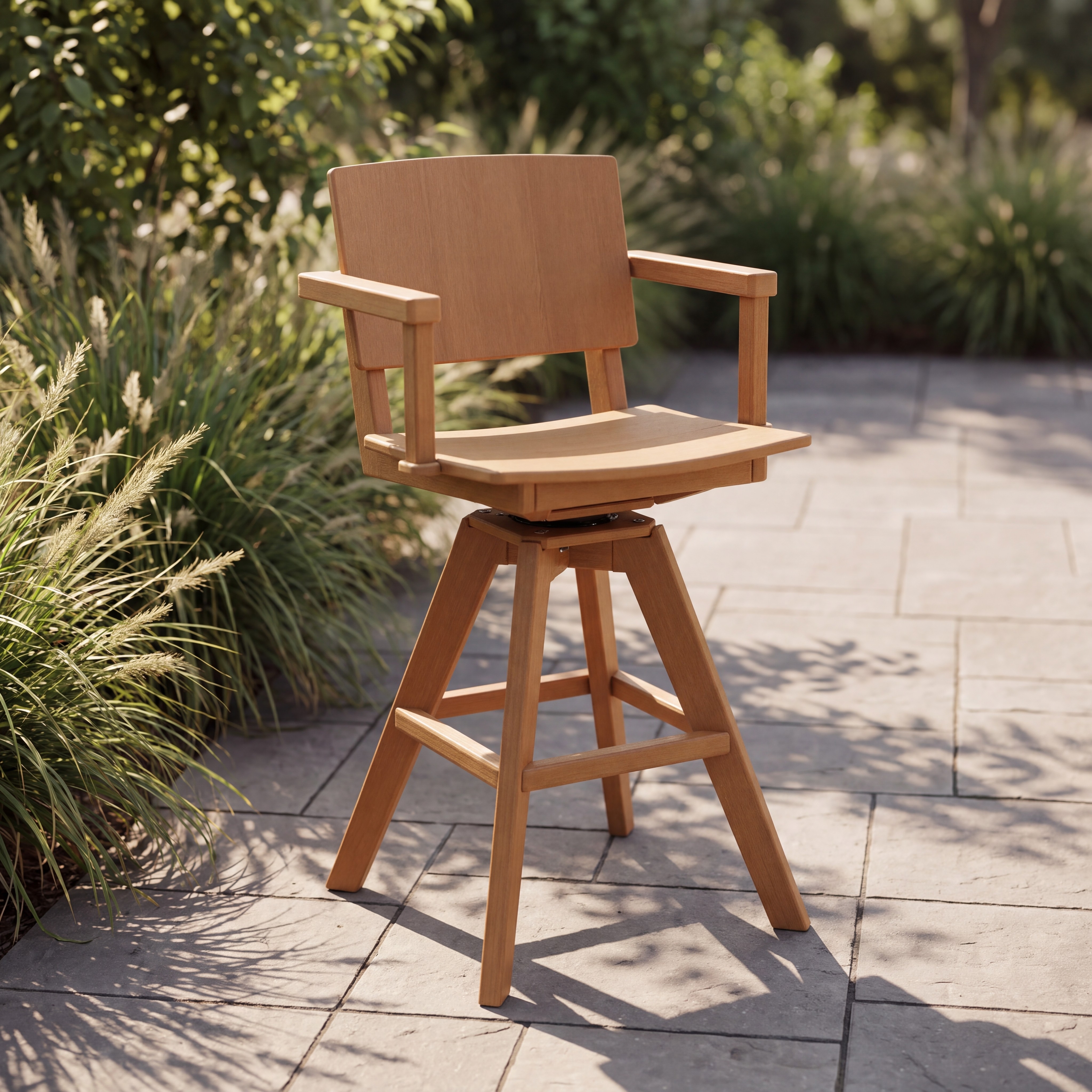 SYM Swivel Balcony Arm Chair