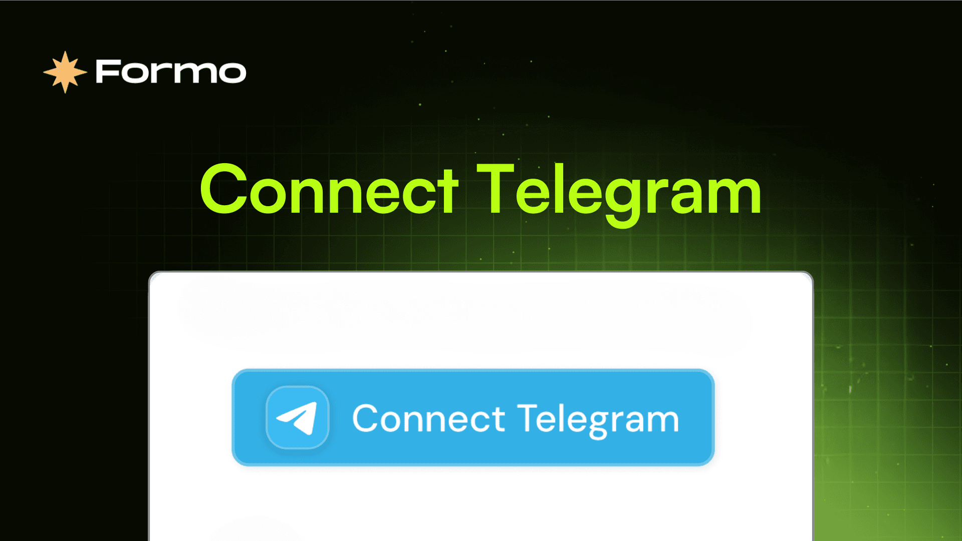 Introducing Connect Telegram: Boost your community building