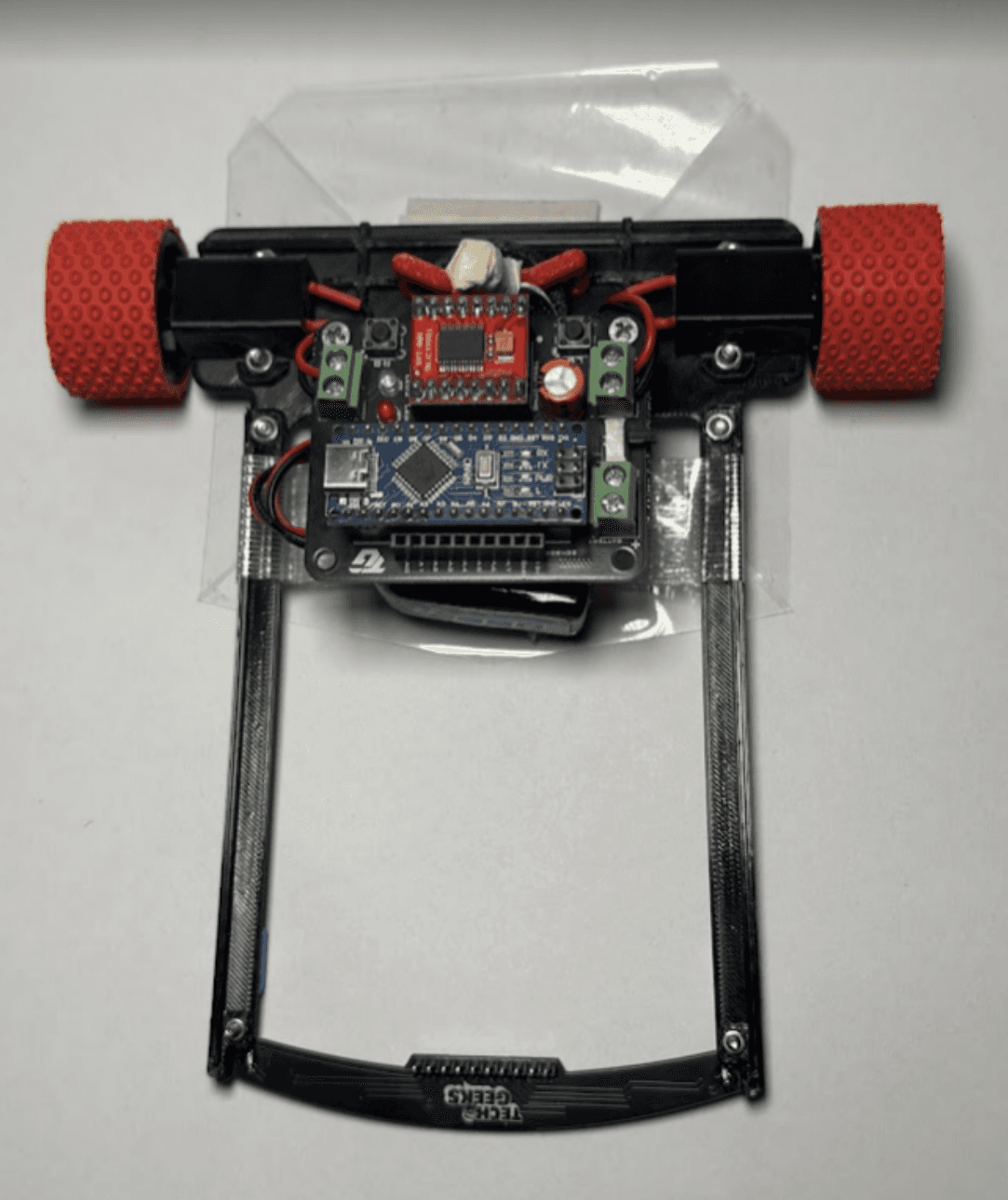 TECHGEEKS MARK 2 LINE FOLLOWING ROBOT REAL IMAGE 8