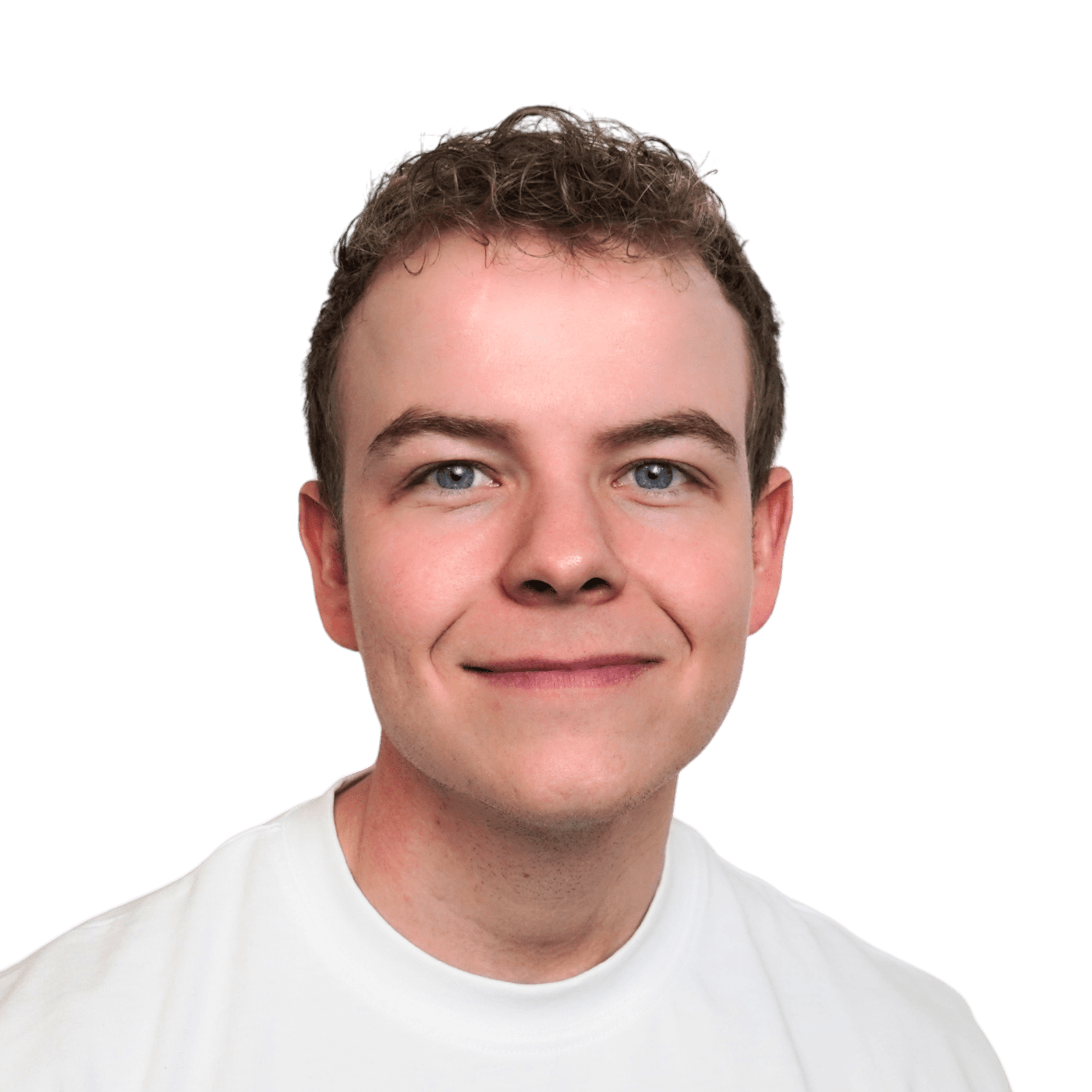 woman in blue denim jacket and white skirt standing beside brown wooden table