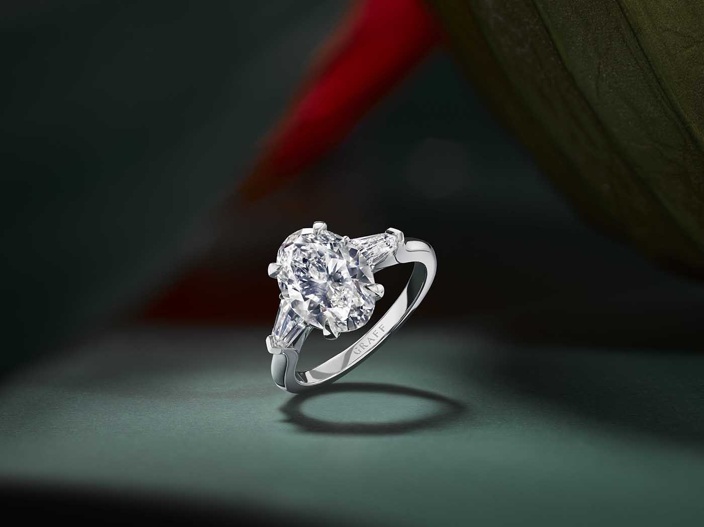Graff Diamonds Mother's Day campaign post production by KINN Productions, London — luxury jewellery retouching and colour grading. Still life
