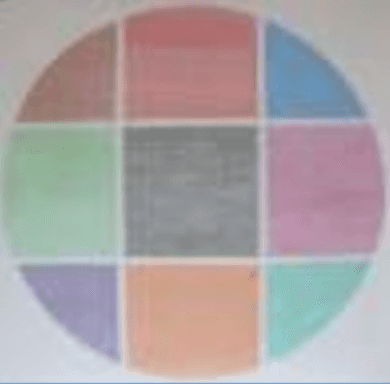 herd of sheep on road painting