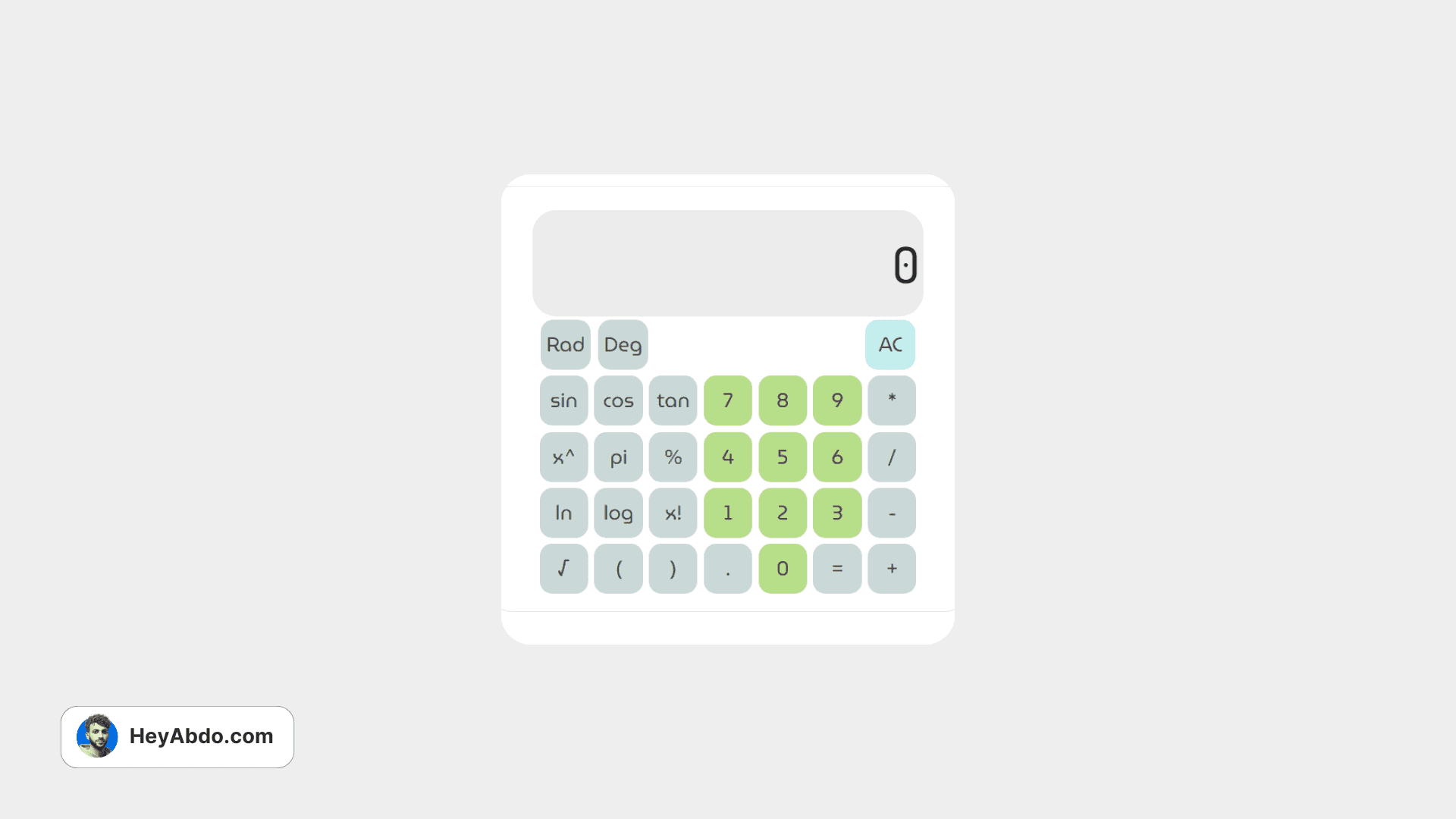 Calculator Notion Widgets