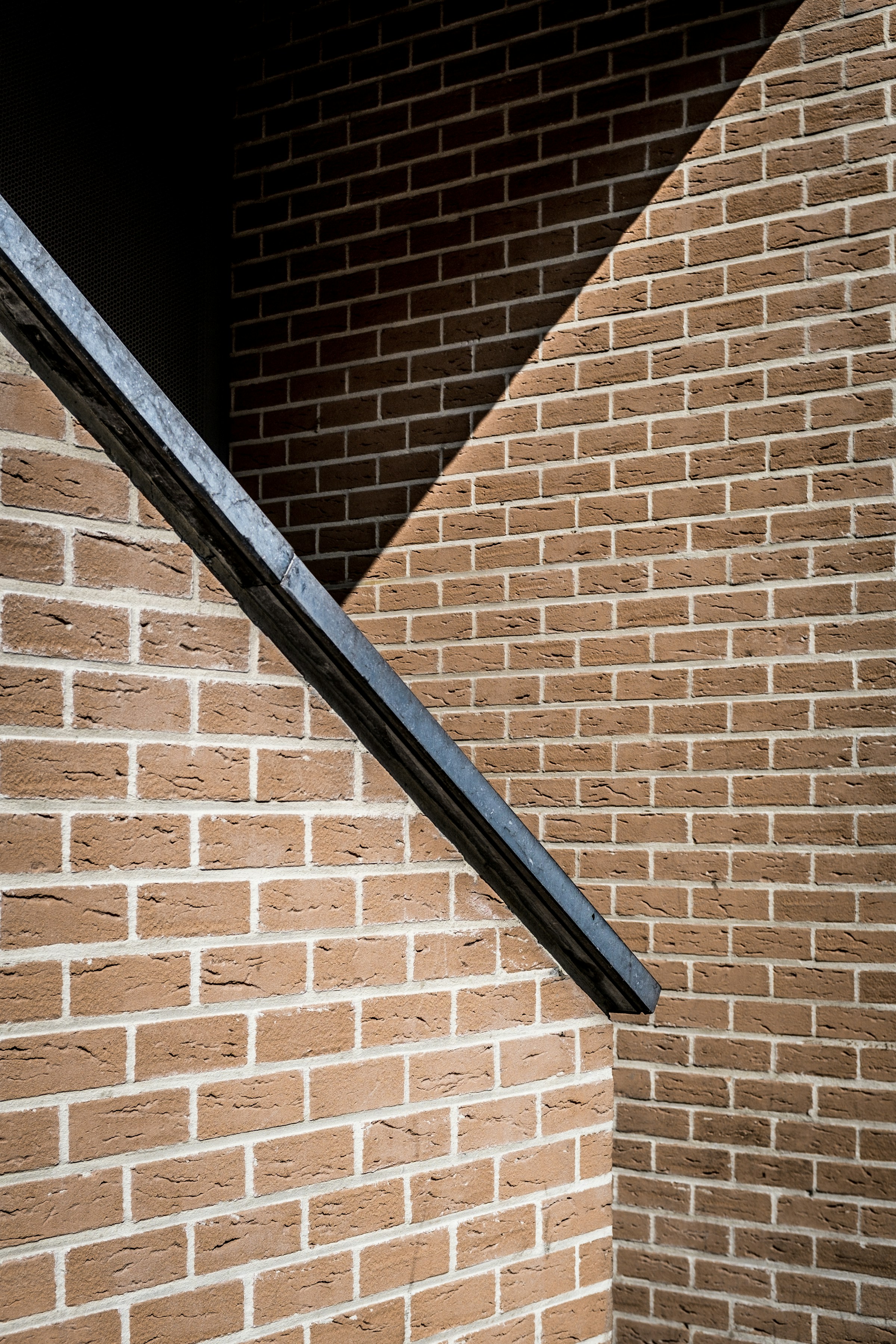 Stack Rock House, brown brick wall