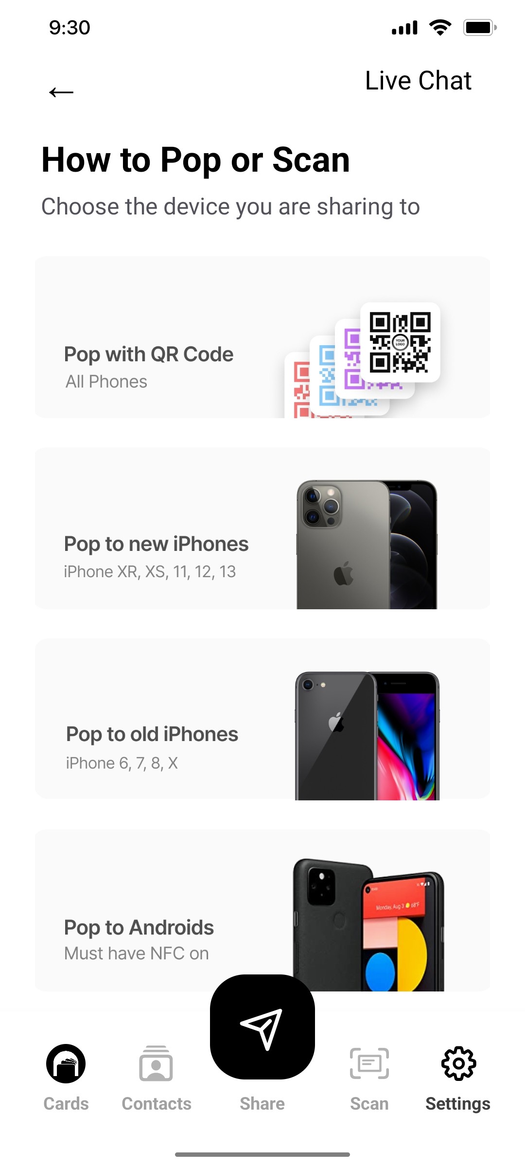 Popl How To Or Scan Screen
