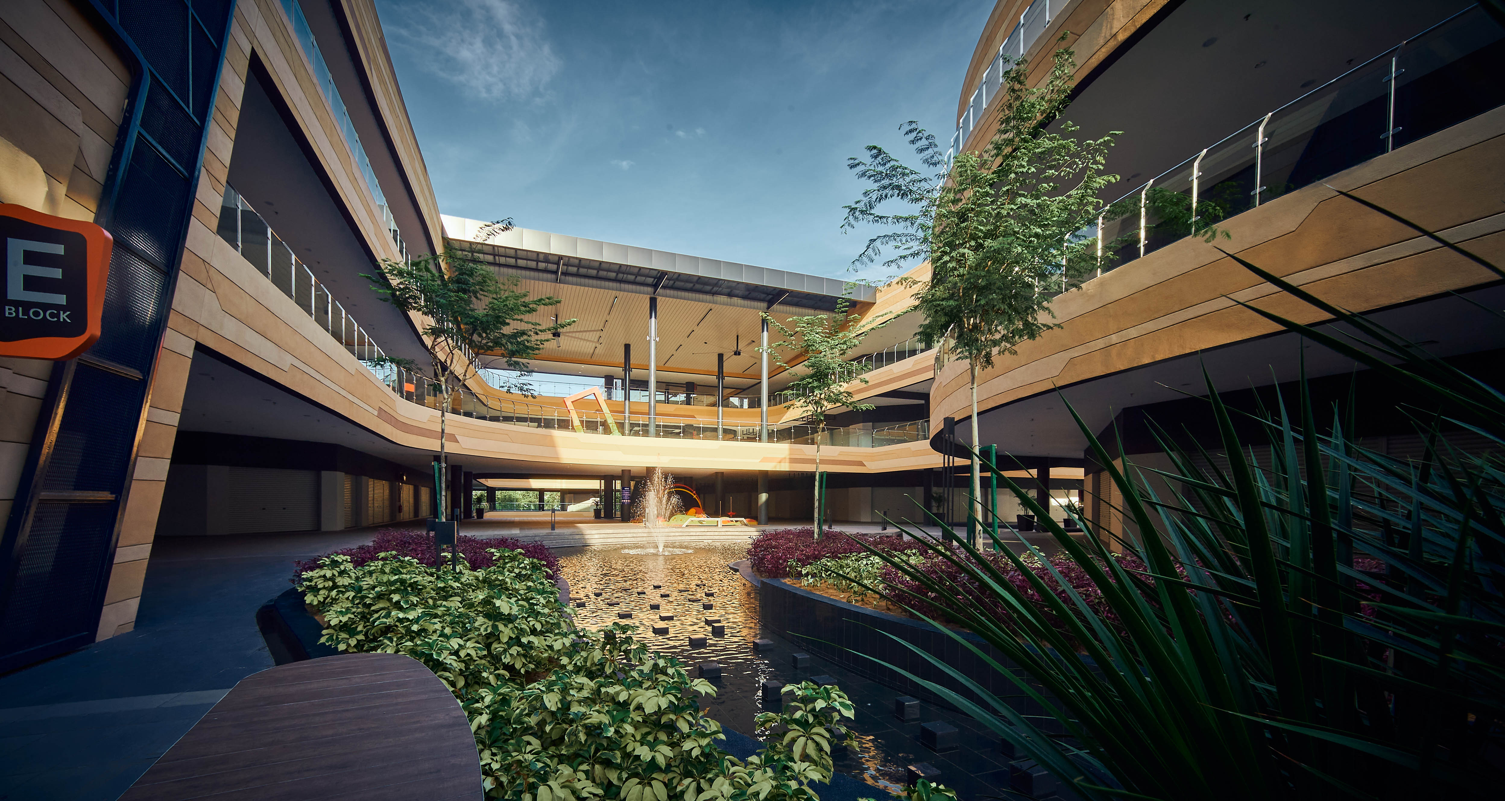 Exterior view of Eco Hill project by Asima Architects