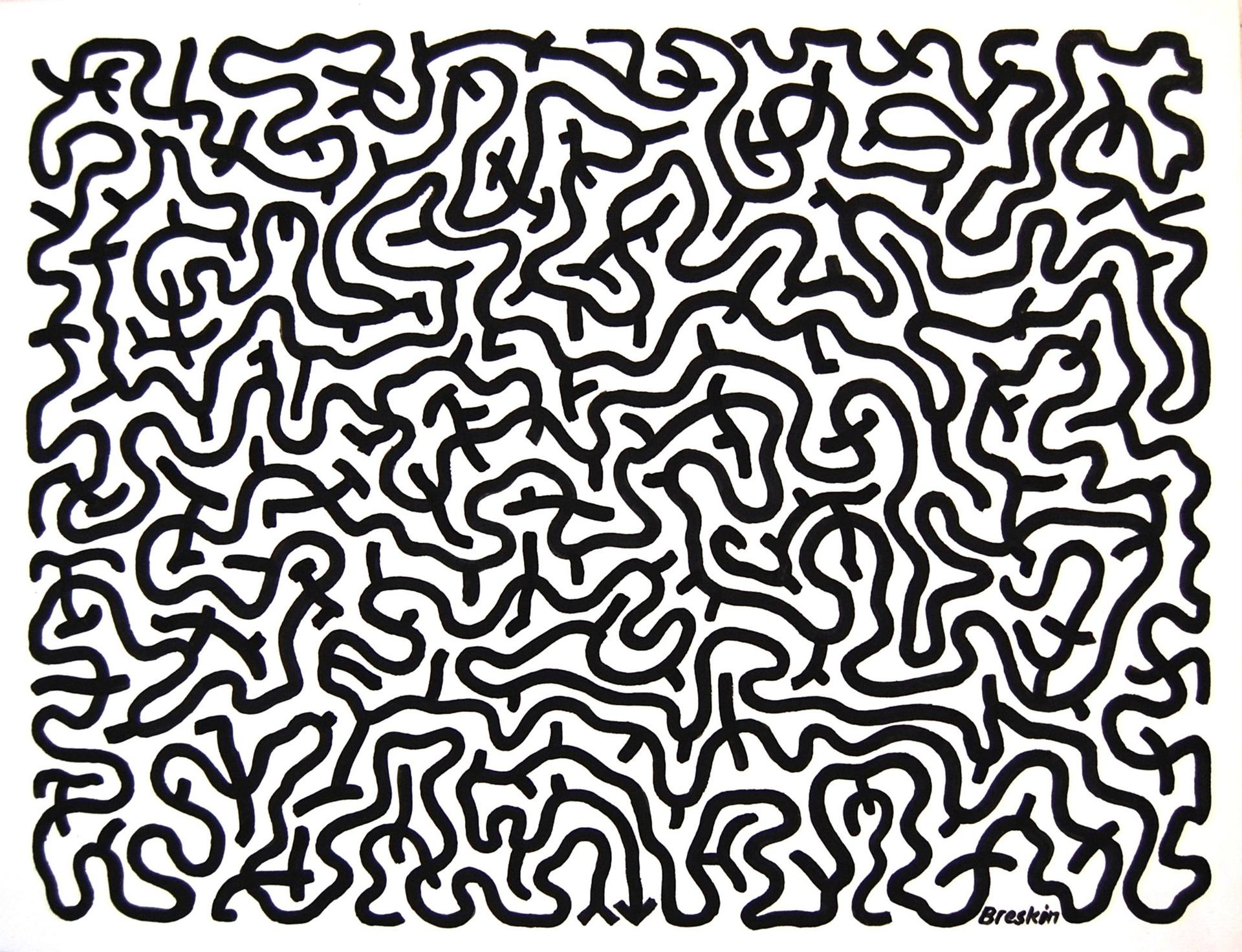 Intricacy Drawing by Aleksandr Breskin