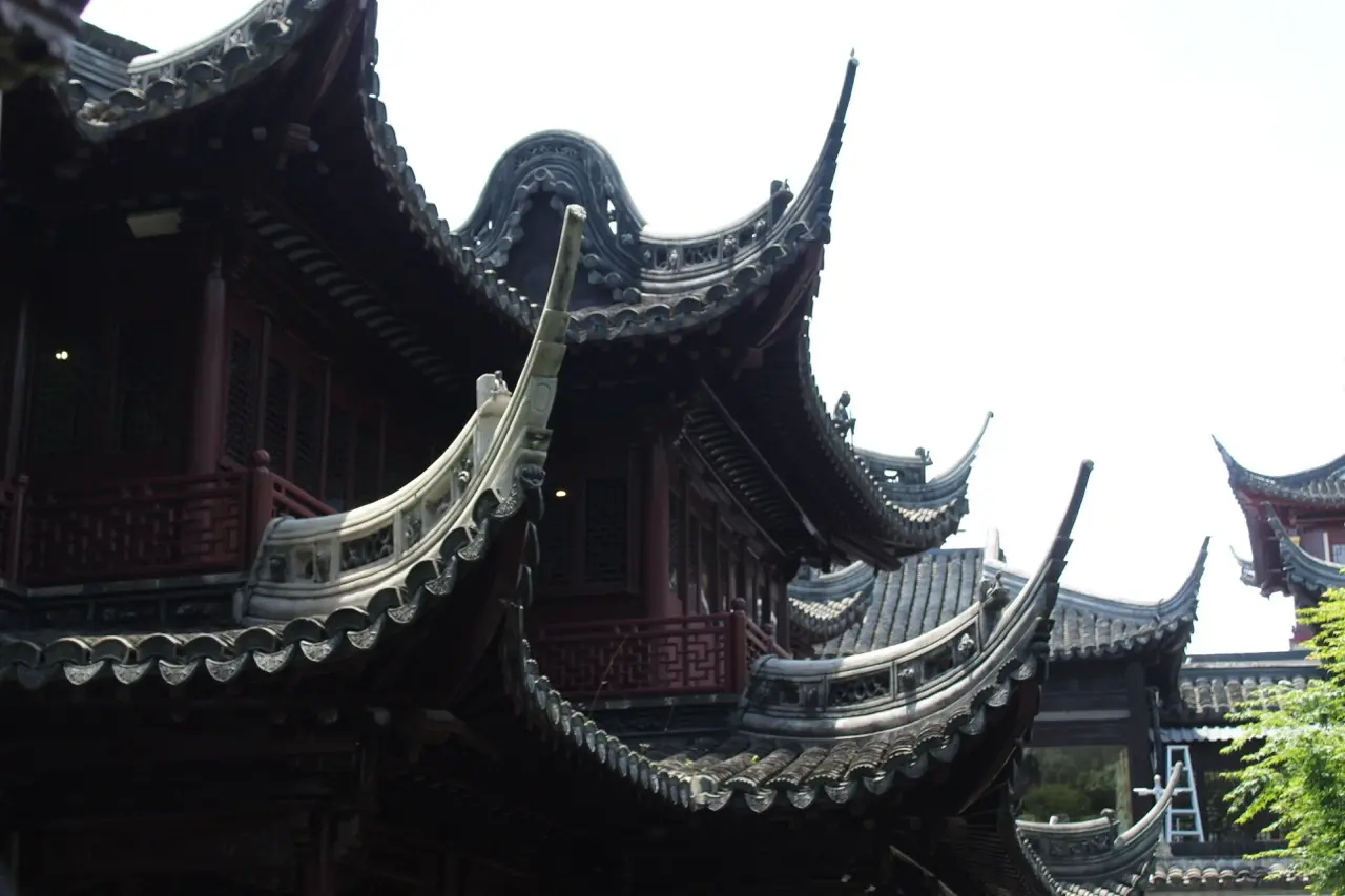 tradiotionele huizen in yuyuan old street