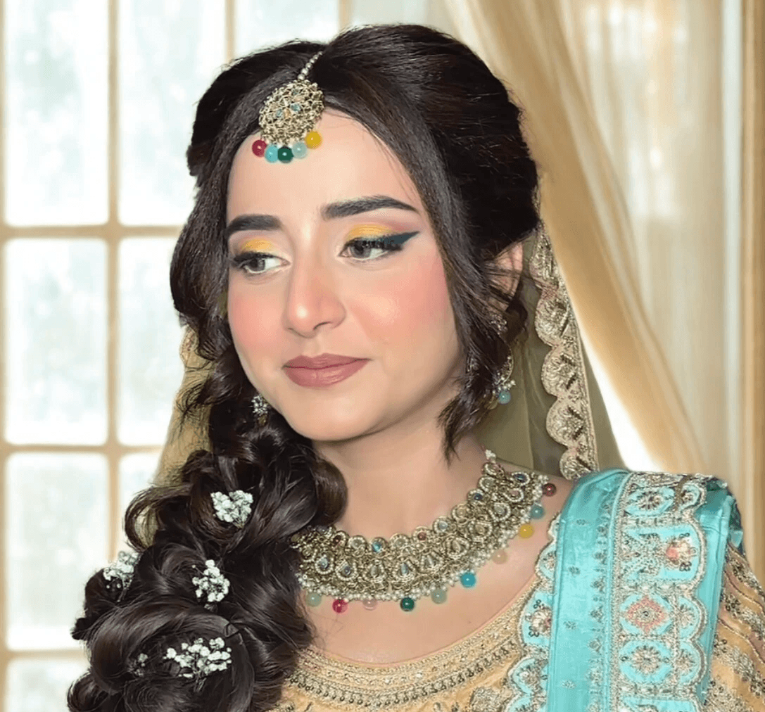 woman in brown long-sleeved dress