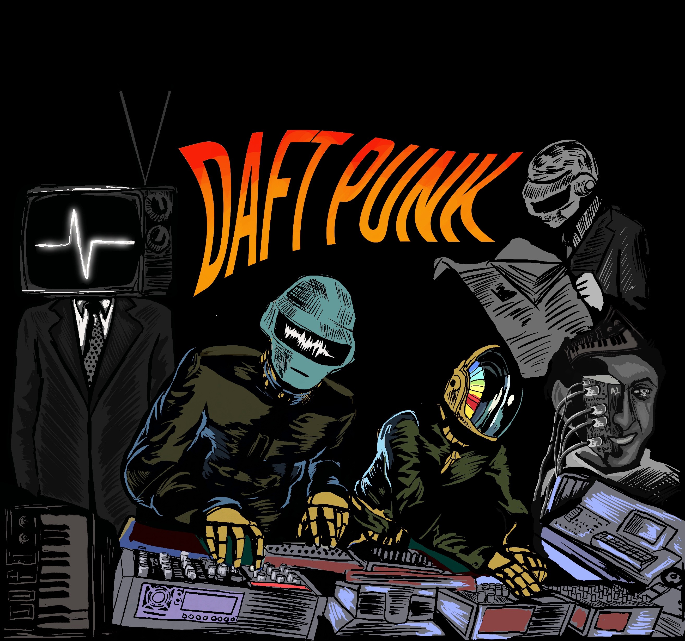 drawing on procreate using apple pencil on ipad pro 