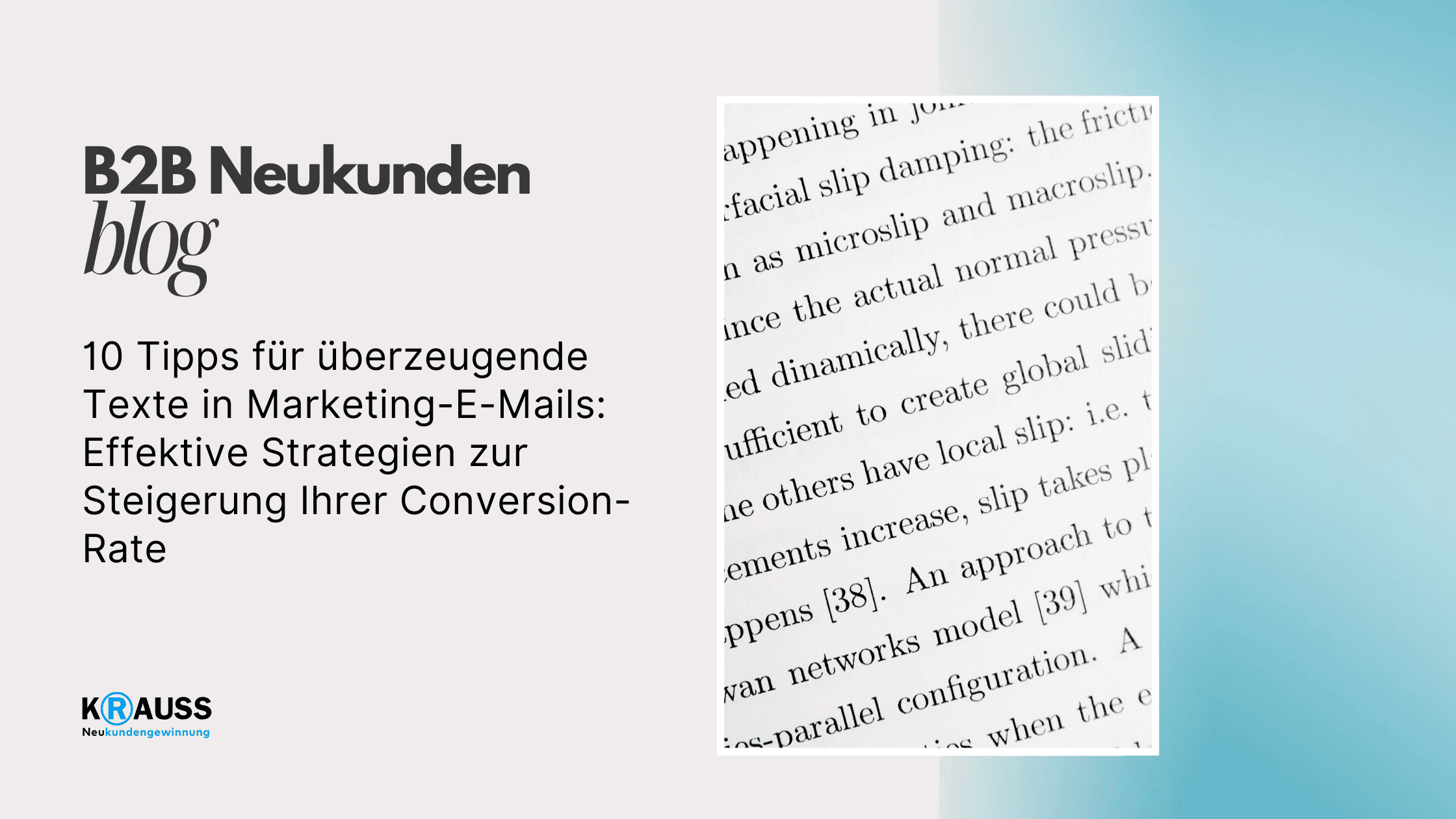 10 Tipps für überzeugende Texte in Marketing-E-Mails: Effektive Strategien zur Steigerung Ihrer Conversion-Rate