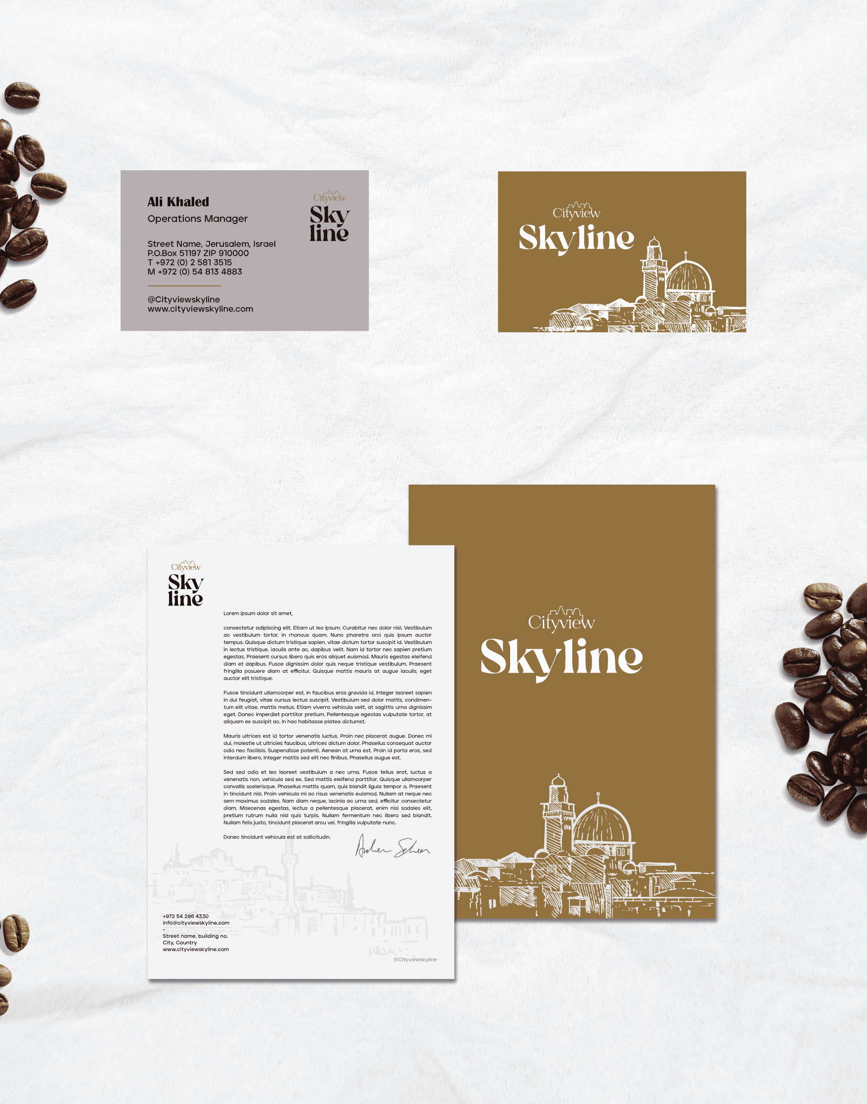 Cityview Skyline Prints