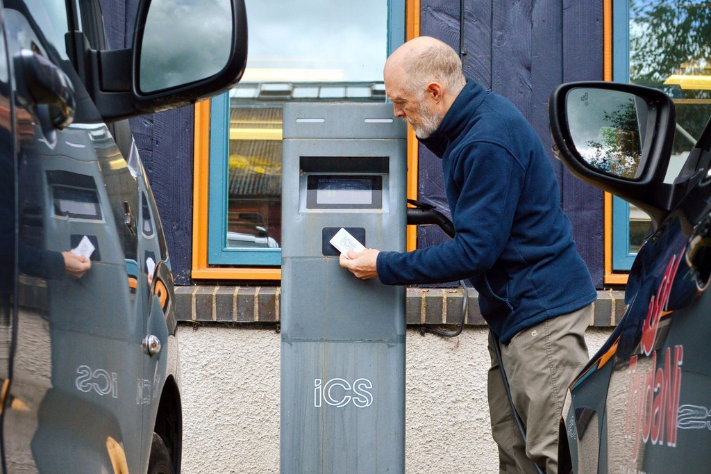 Charging in Machynlleth