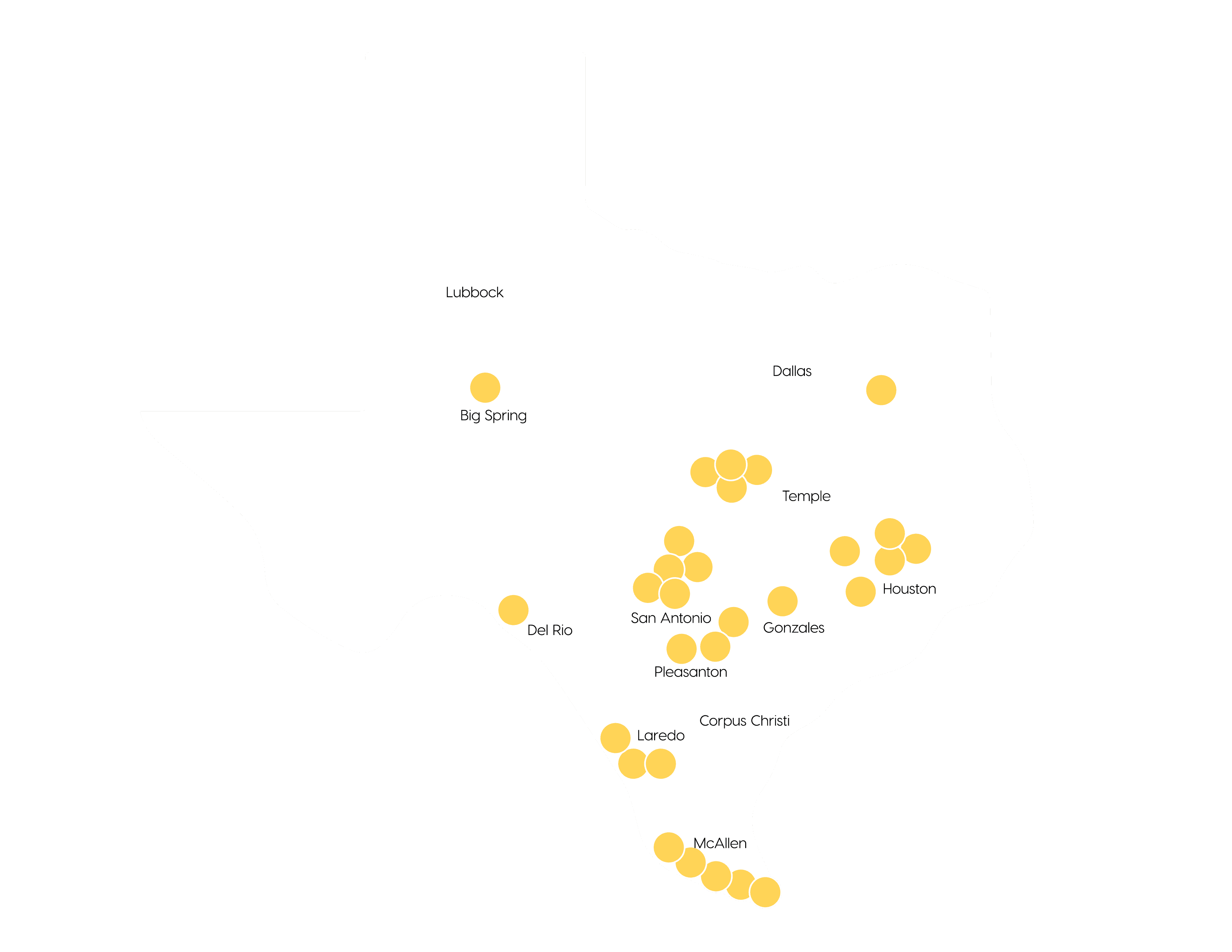 Touchstone Communities Map