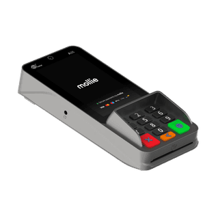 Black card reader pos terminal