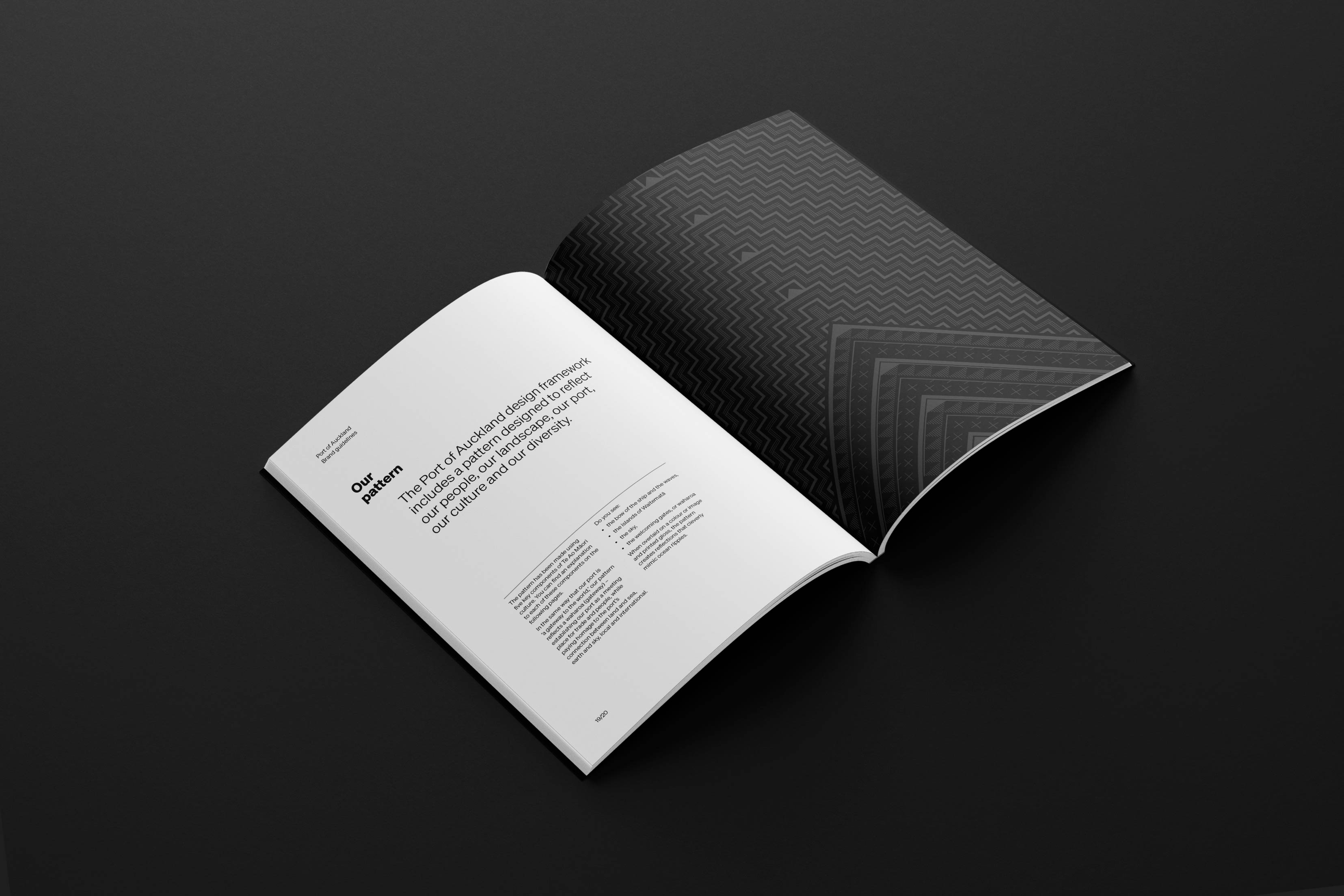 Port of Auckland POAL Inside Spreads Brand Guidelines