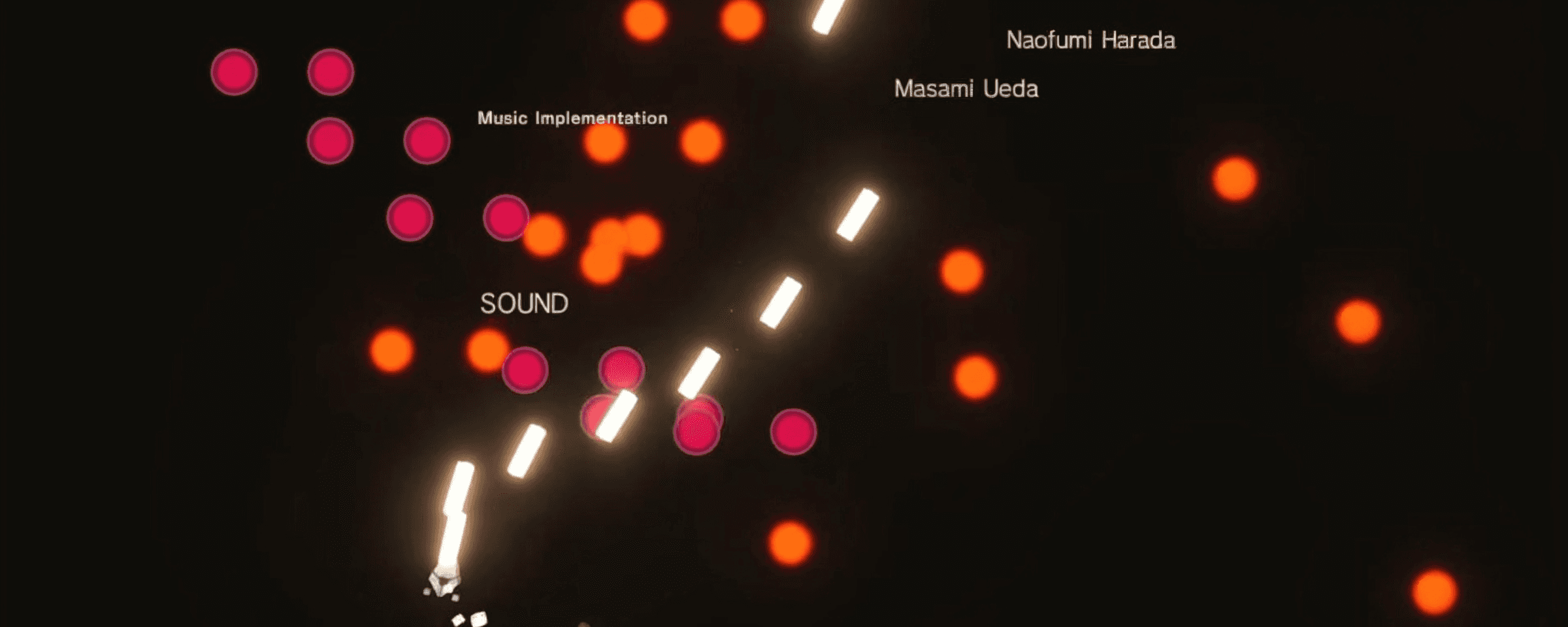 Still image from the original Nier:Automata ending game