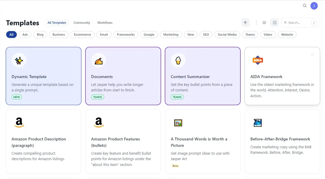 Jasper AI-powered tool helping authors generate creative story ideas and improve writing through natural language processing