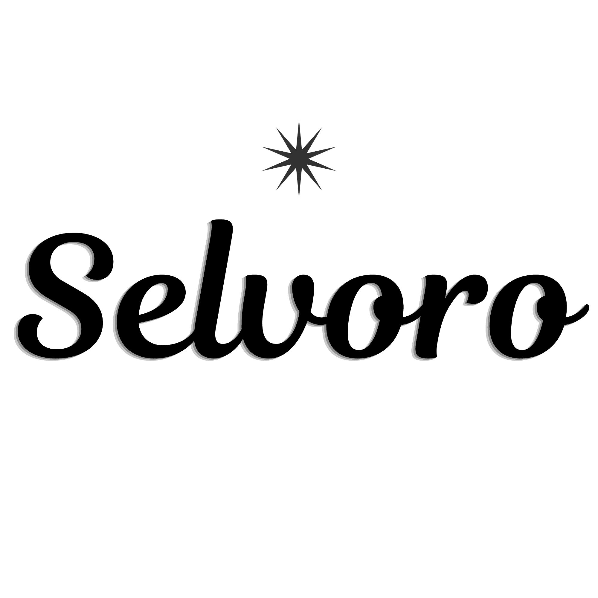 Selvoro logo in black