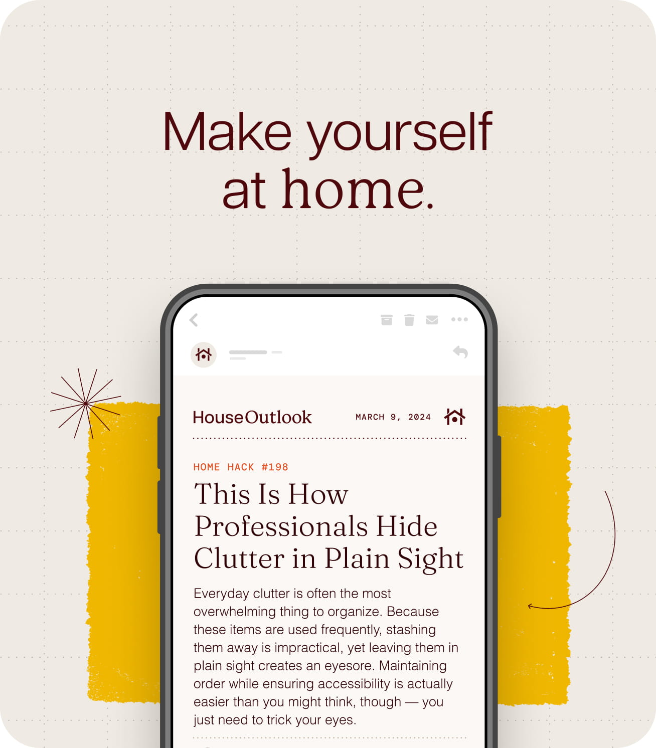 House Outlook tagline