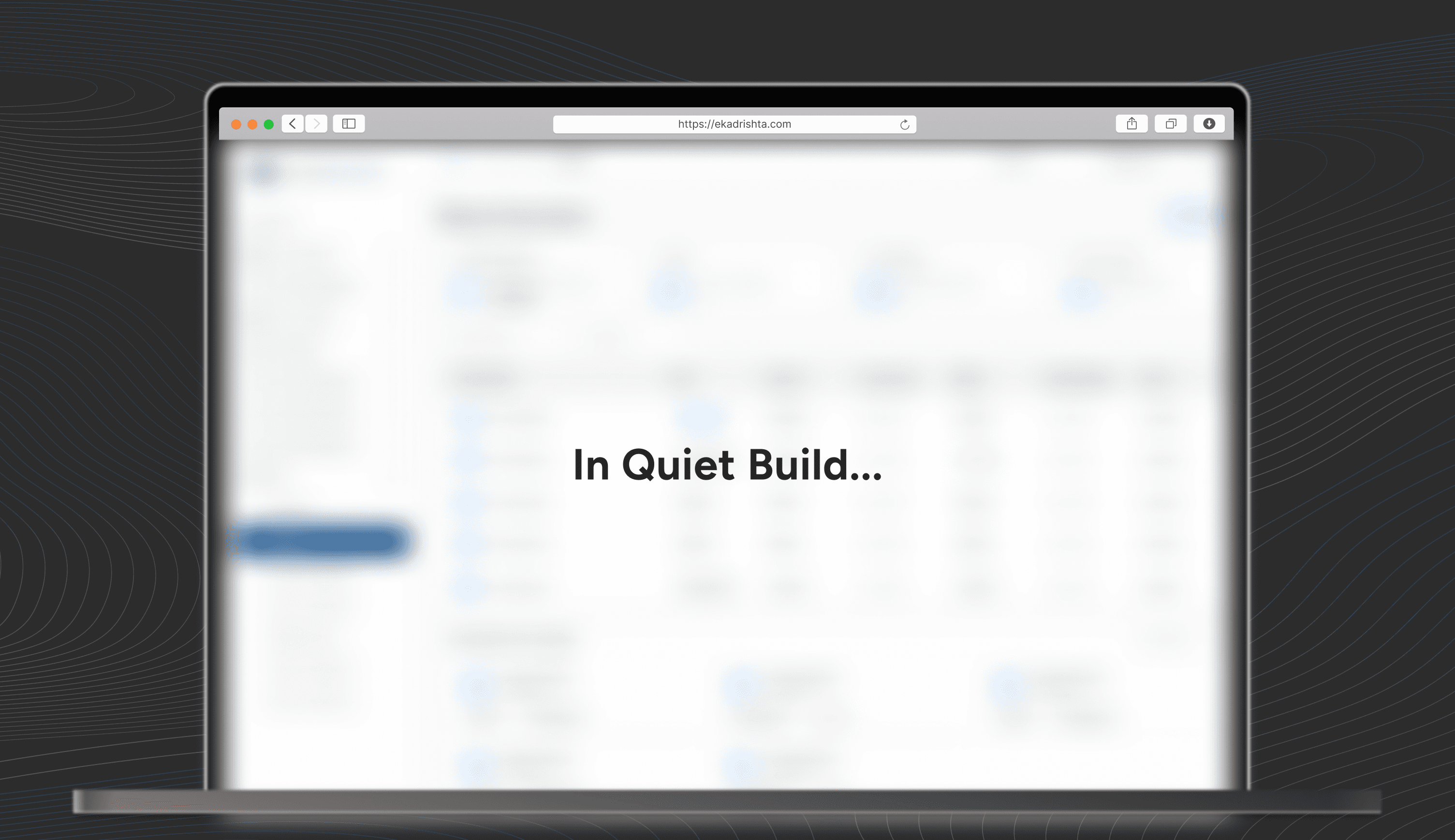SaaS dashboard UI designed for enterprise platform