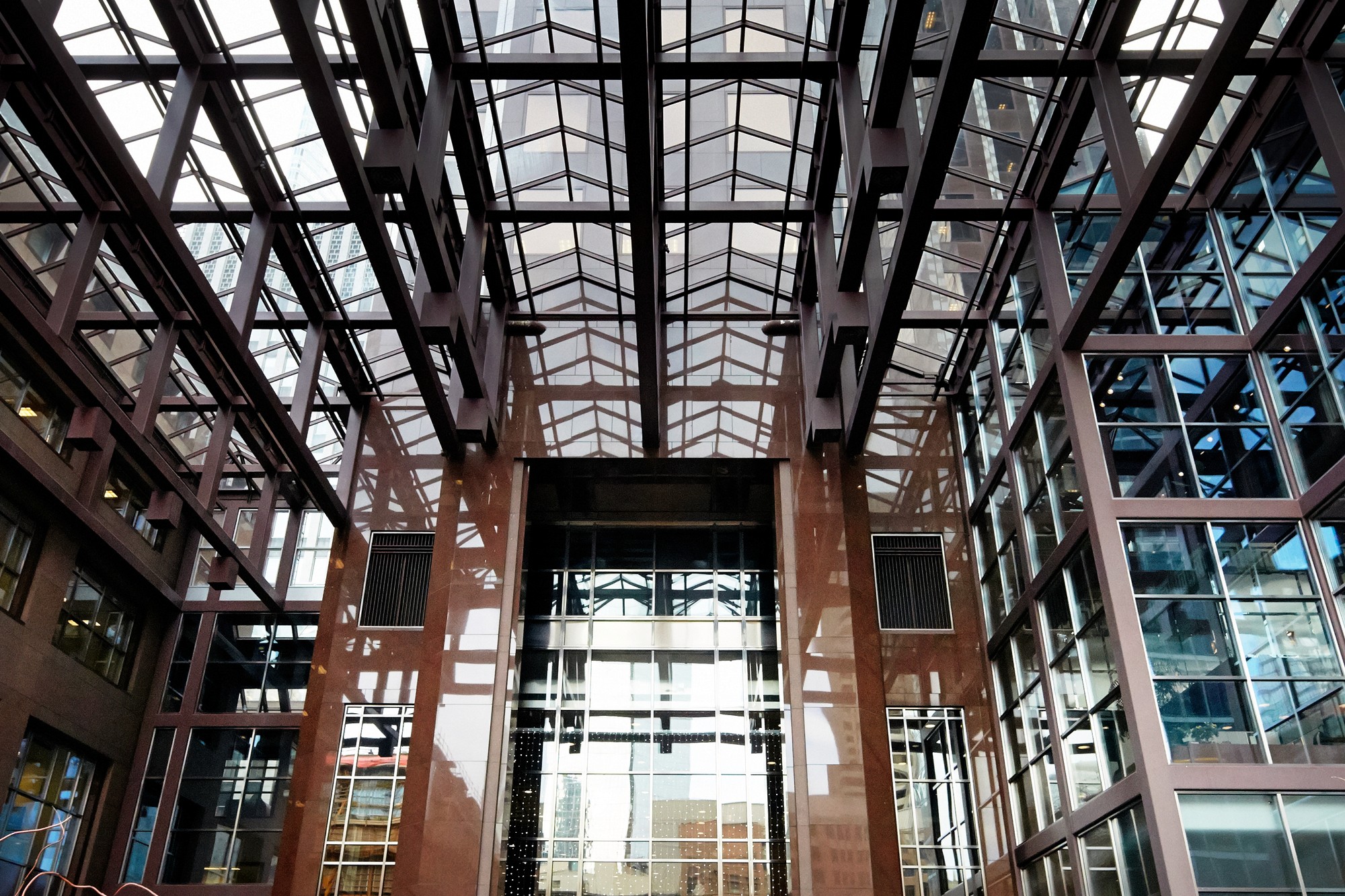 dramatic image of building exterior