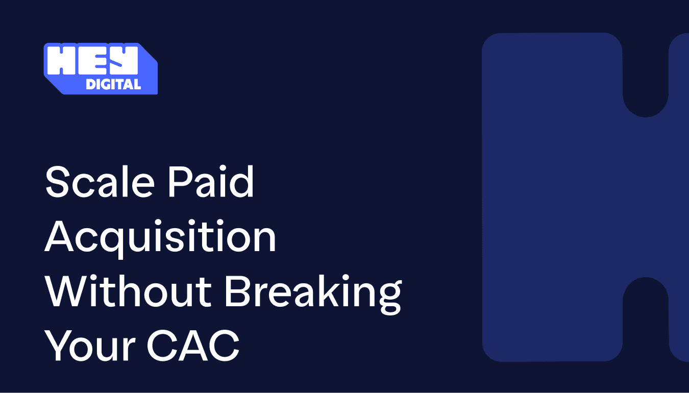 How to Scale Paid Acquisition in SaaS