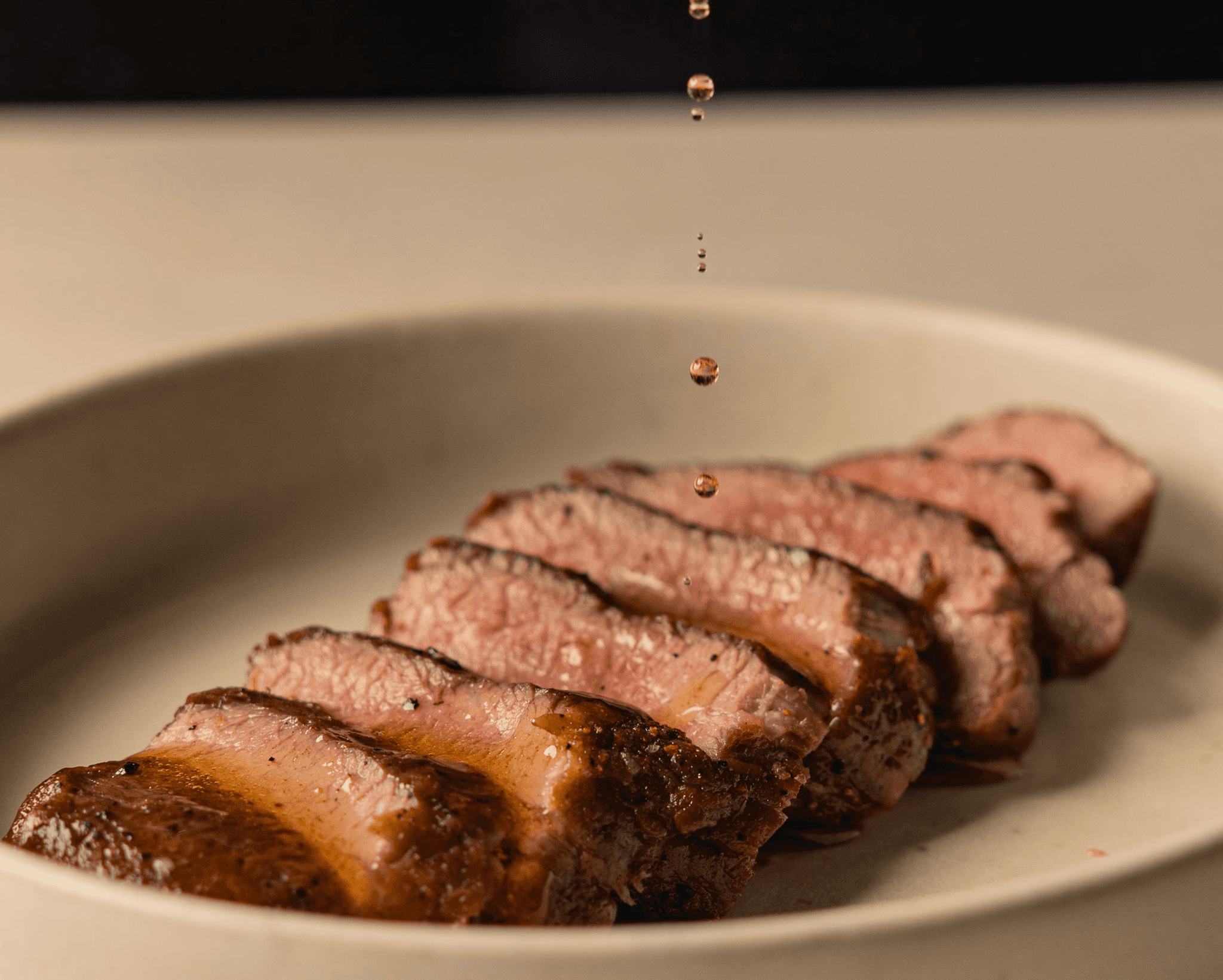 Perfectly cooked Steak at Boca Restaurant, The Companion