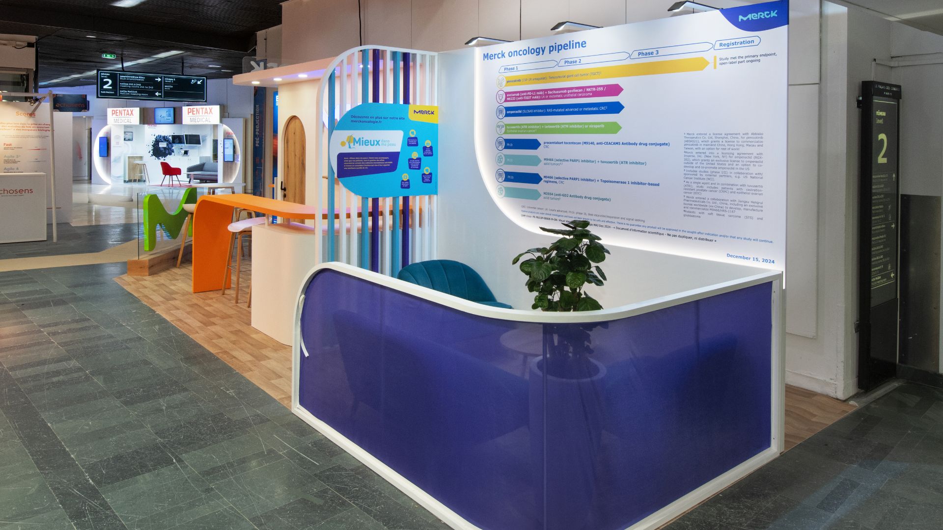 Stand Merck par Expace