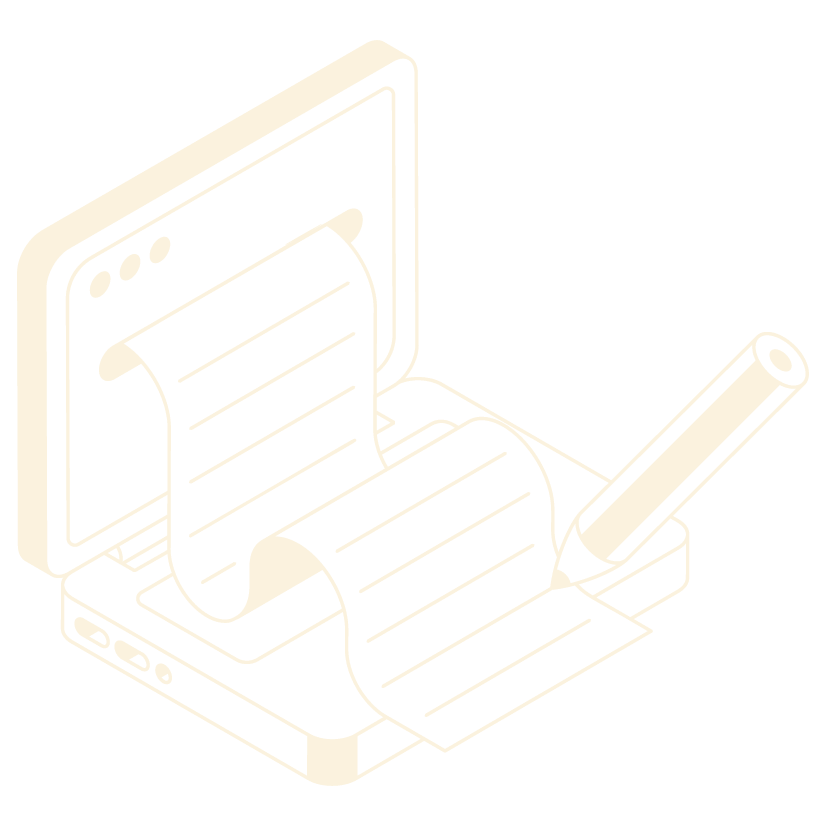 UI/UX Wireframe Illustration – Digital Systems Visual by Manasi Doshi