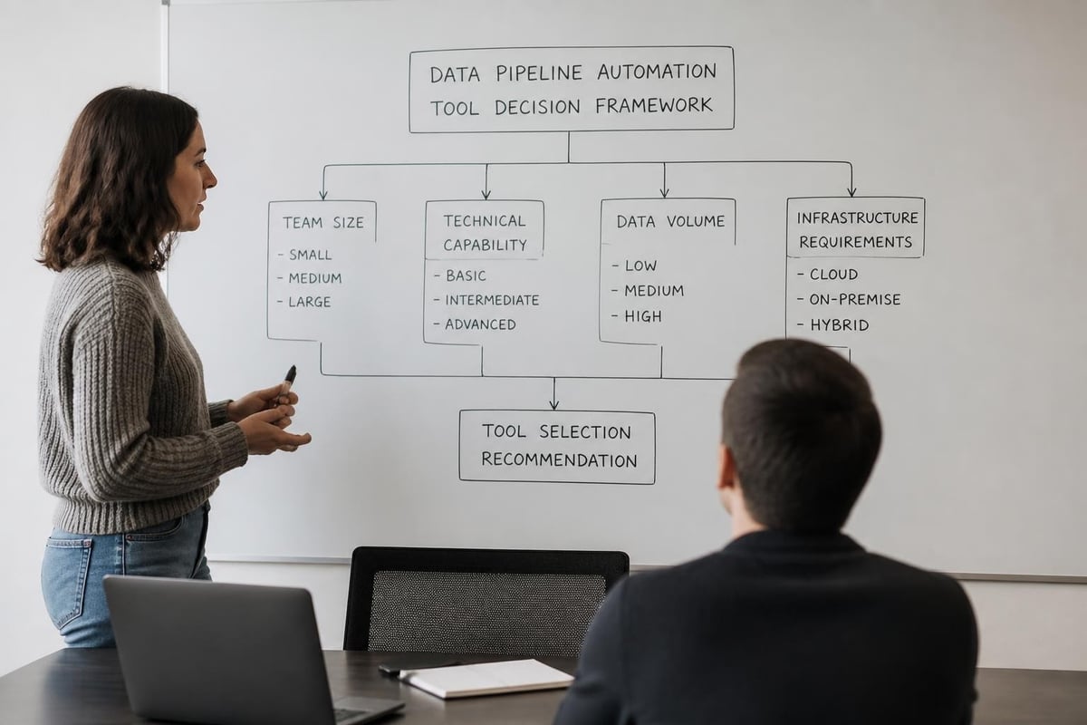 Pipeline automation tool selection