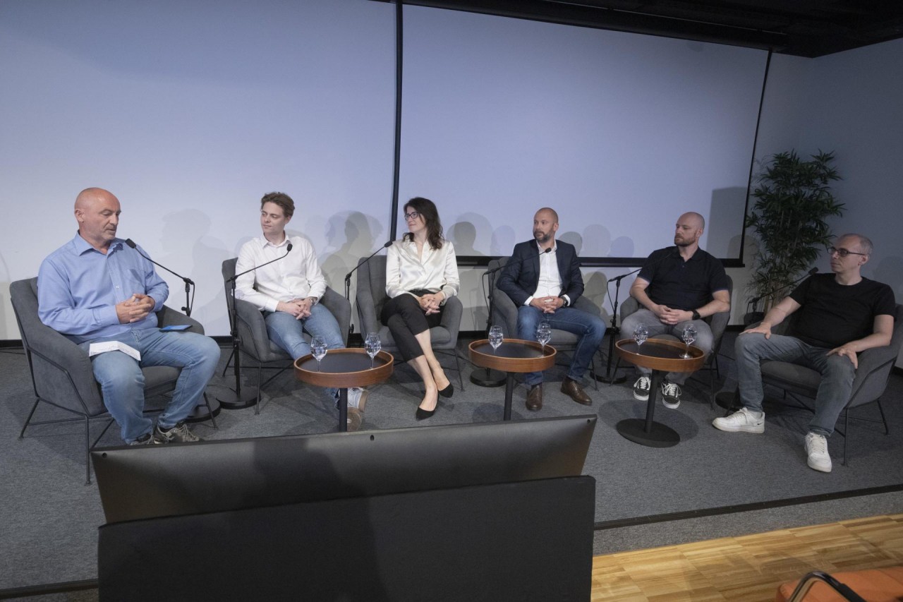 Panel discussion at DIGI Awards 2024. Photo: Željko Puhovski, Cropix