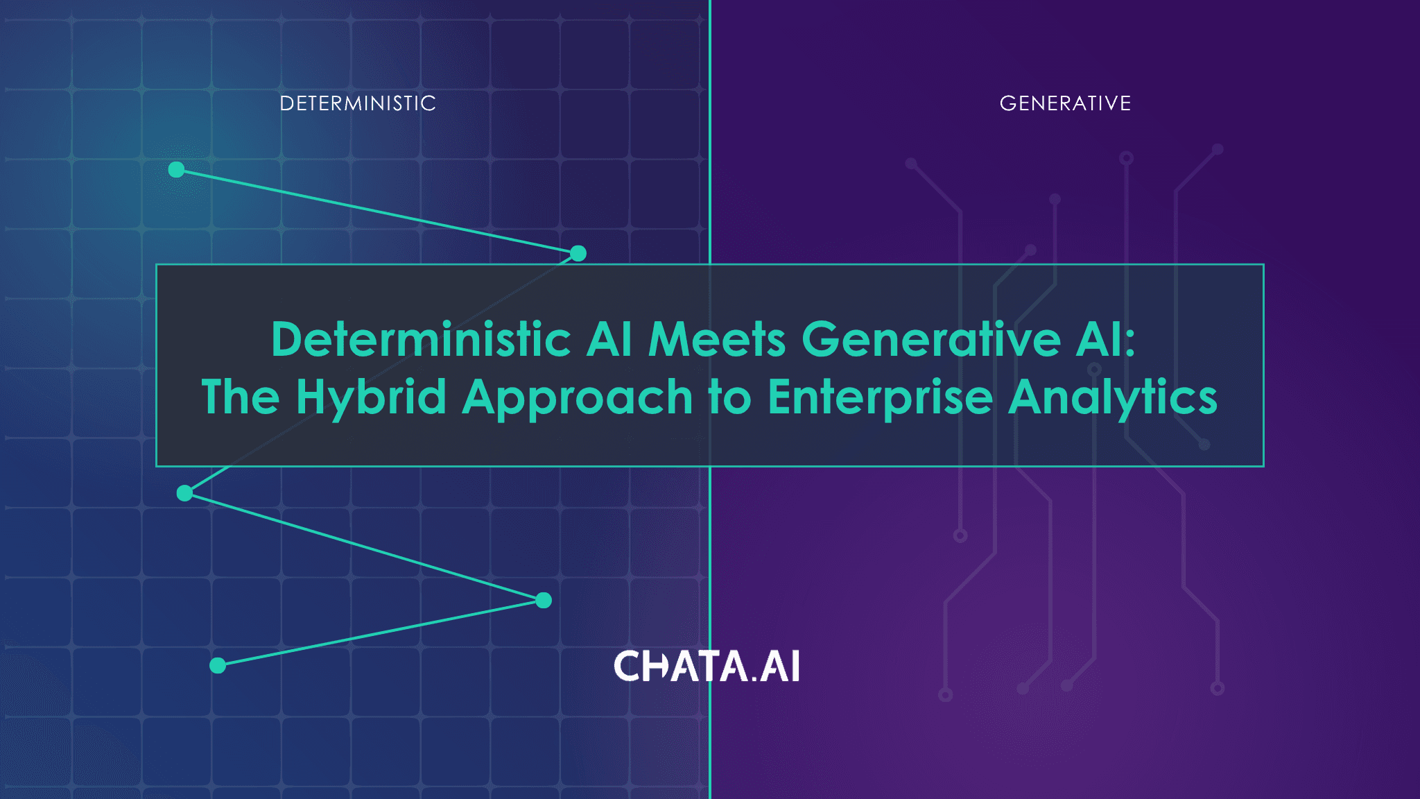 Deterministic AI meets Generative AI - Chata.ai
