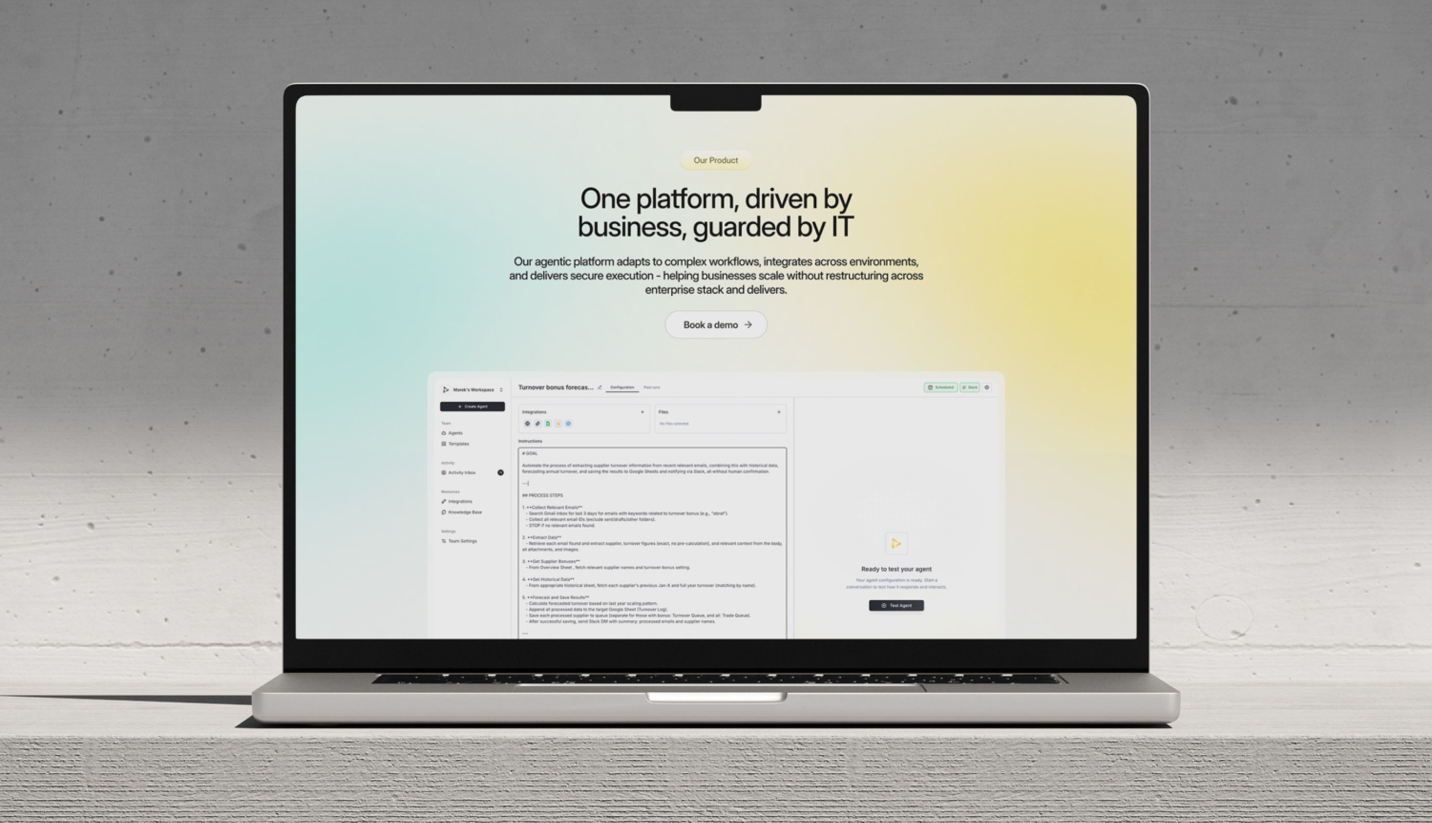 DUVO: crafting a bold identity for the future of AI automation Visux Case Study 2026